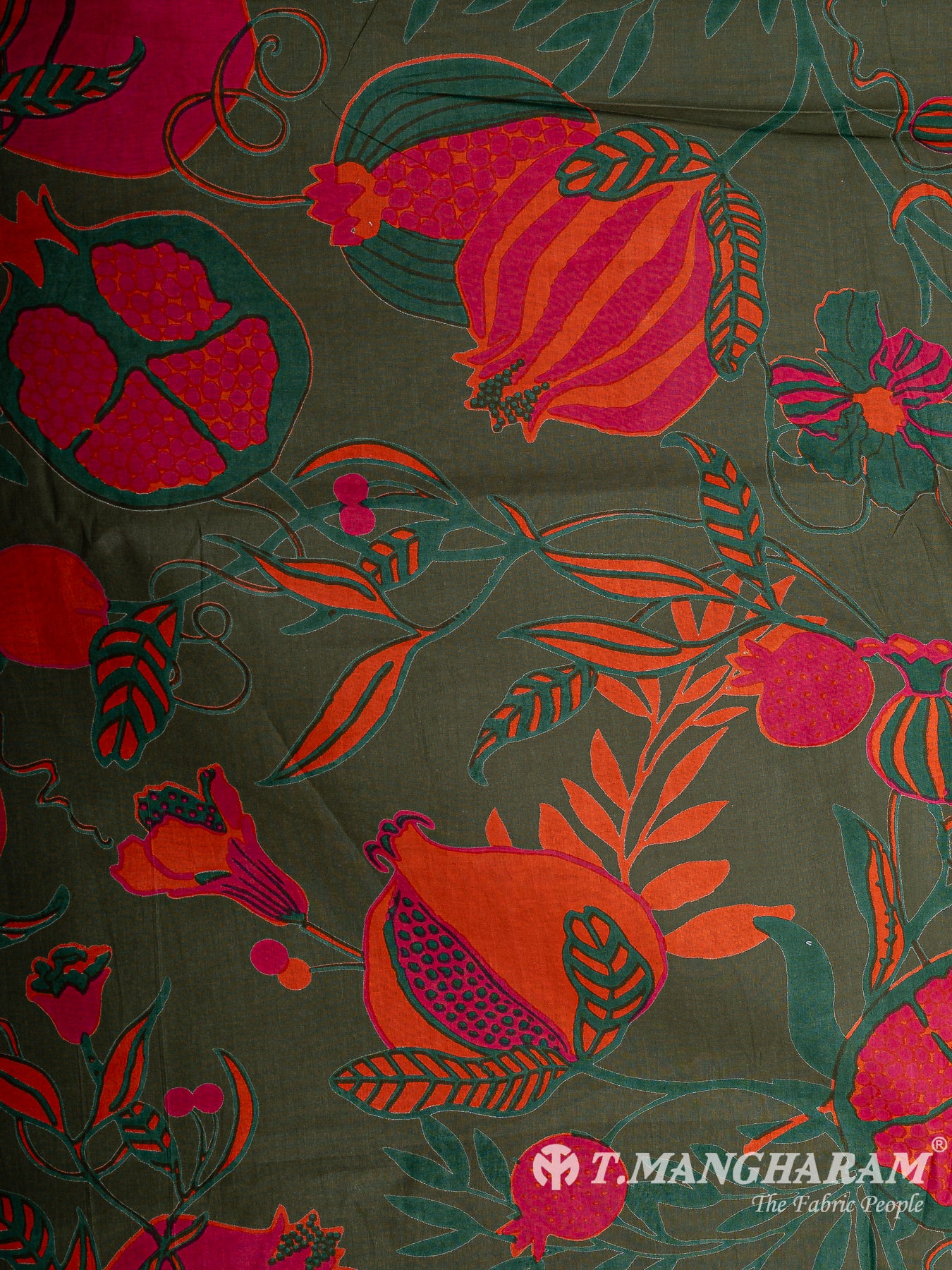 Green Cotton Fabric - EC12279