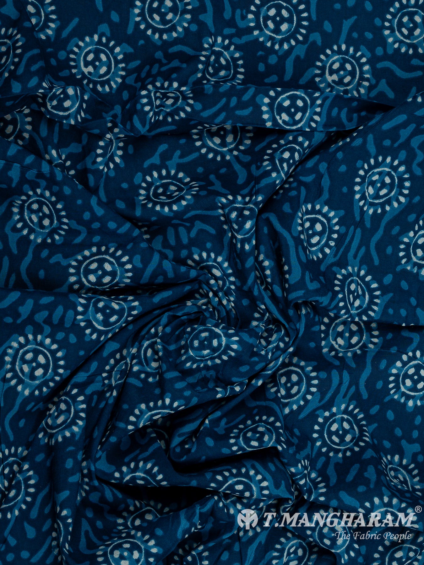 Indigo Cotton Fabric - EC12293