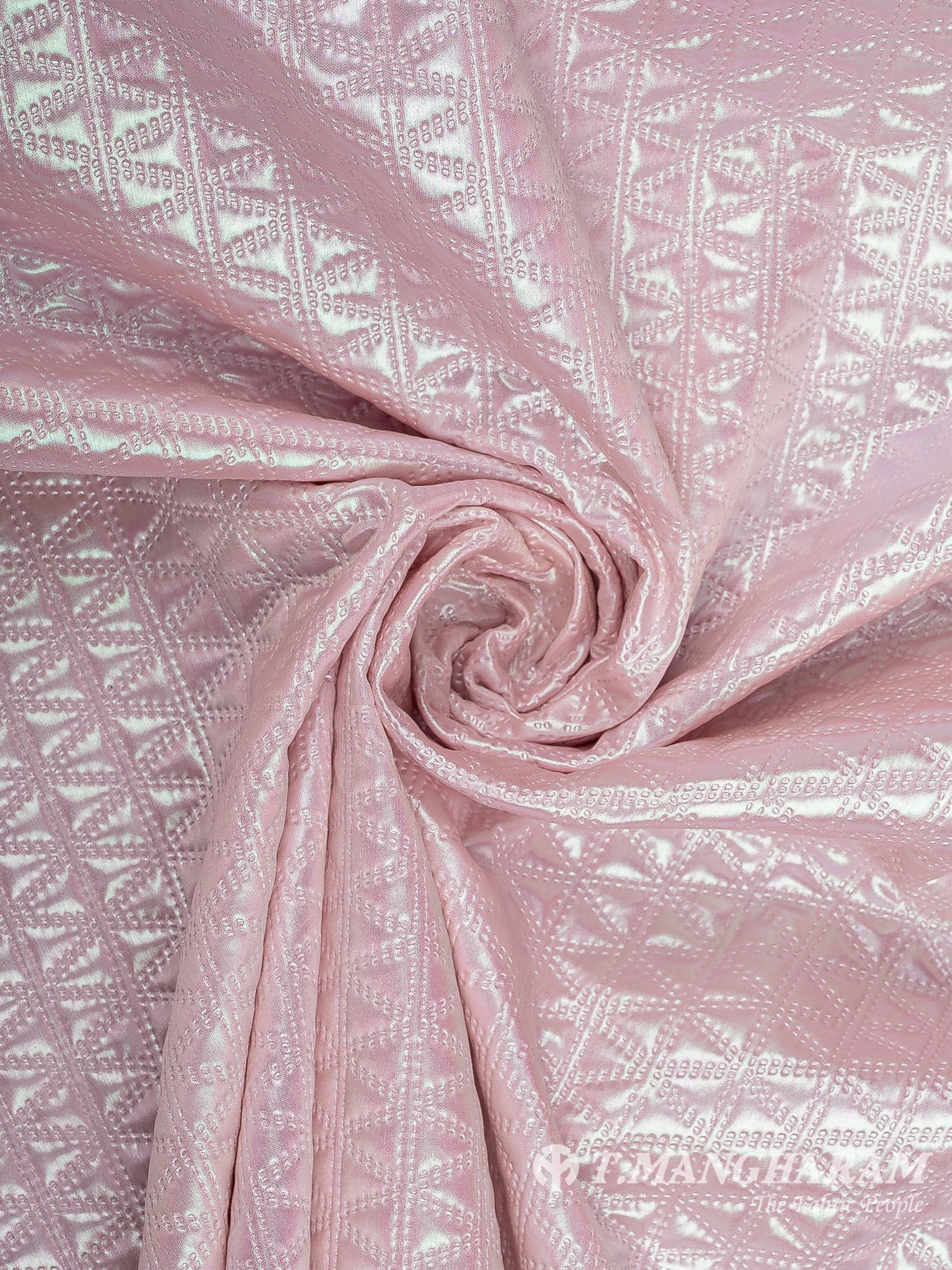 Pink Leather Fabric - EB8645