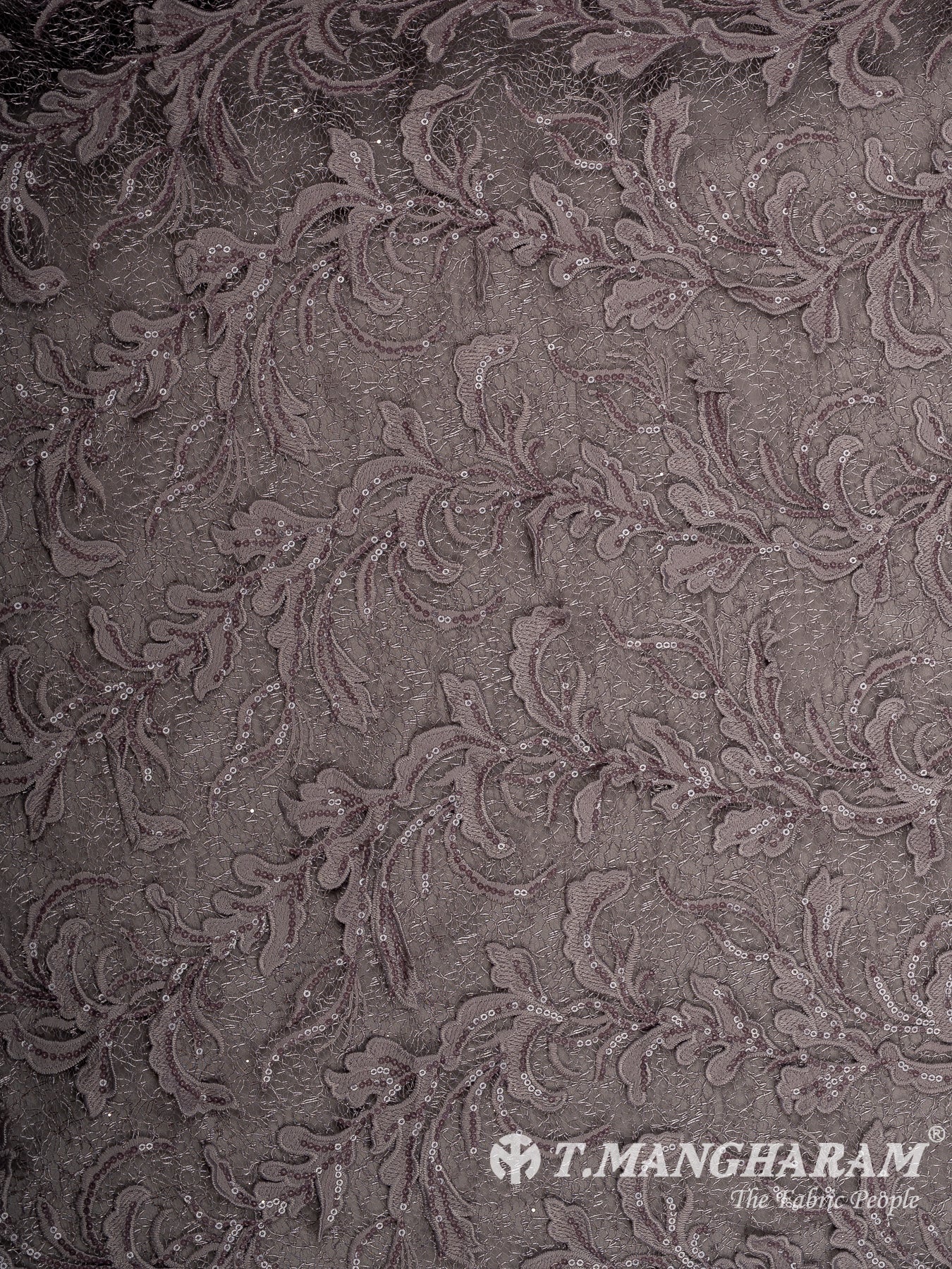 Violet Fancy Net Fabric - EB9722