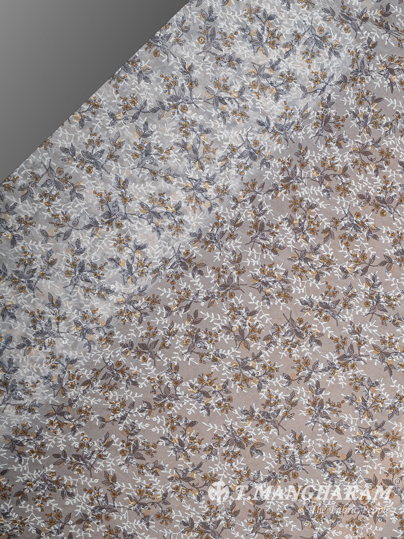 White Georgette Fabric - EB6966
