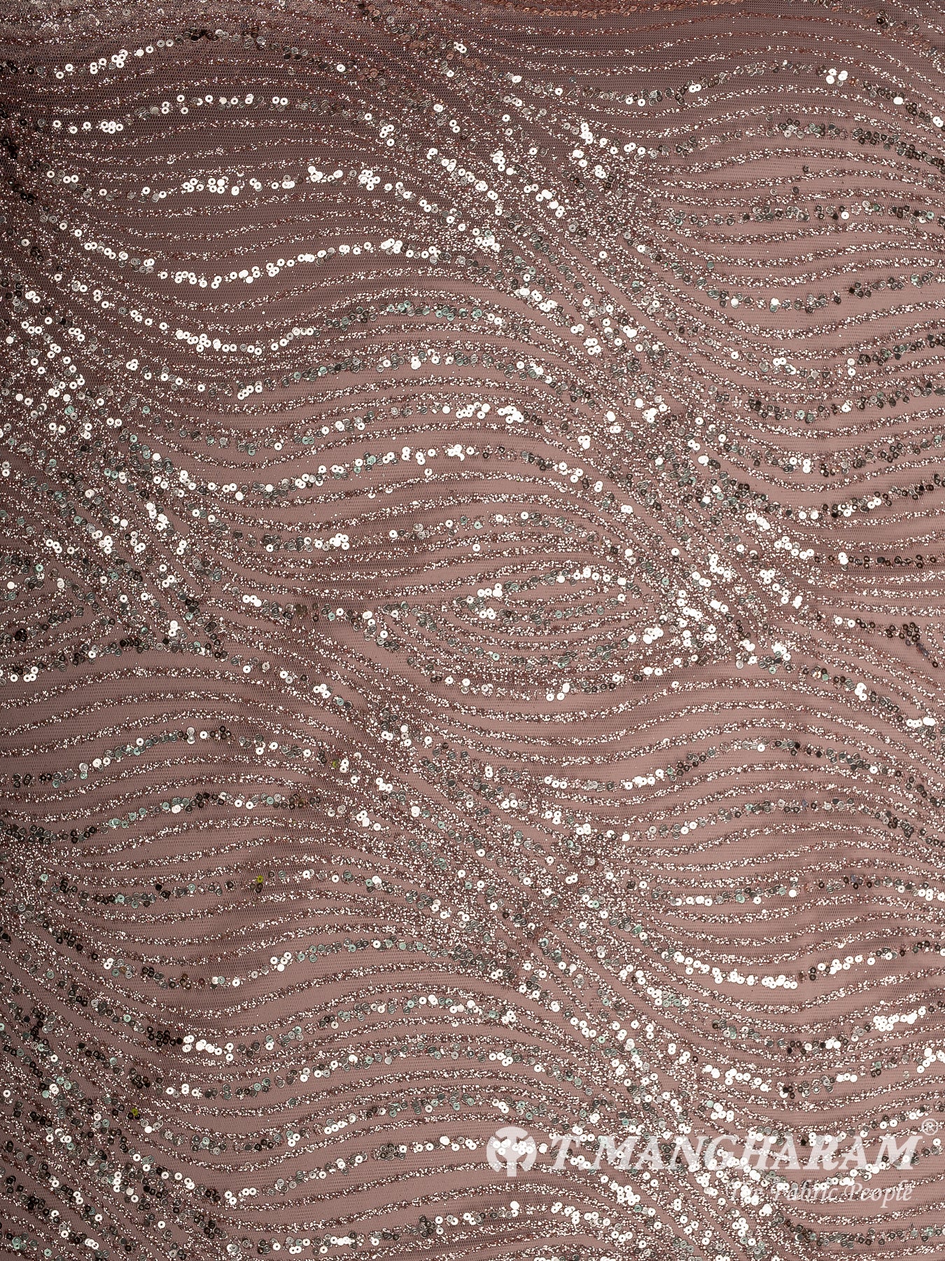 Pink Fancy Net Fabric - EC12505