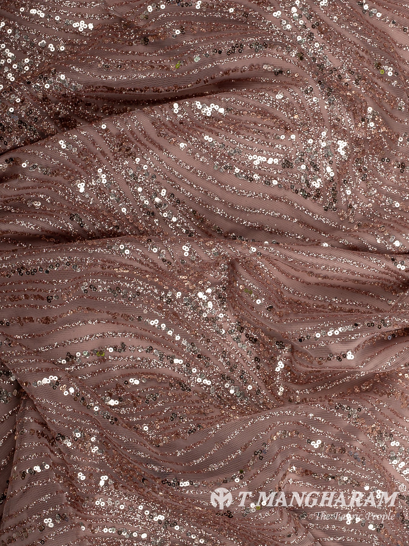 Pink Fancy Net Fabric - EC12505