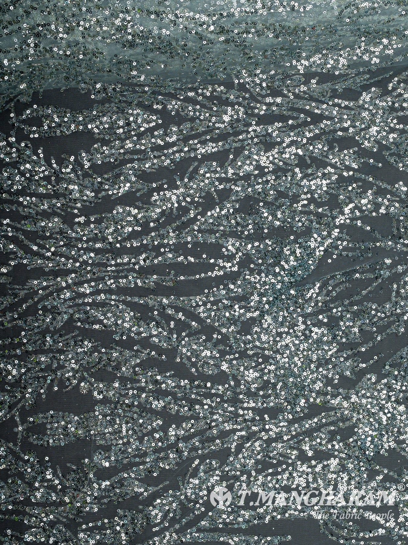 Green Fancy Net Fabric - EC12511