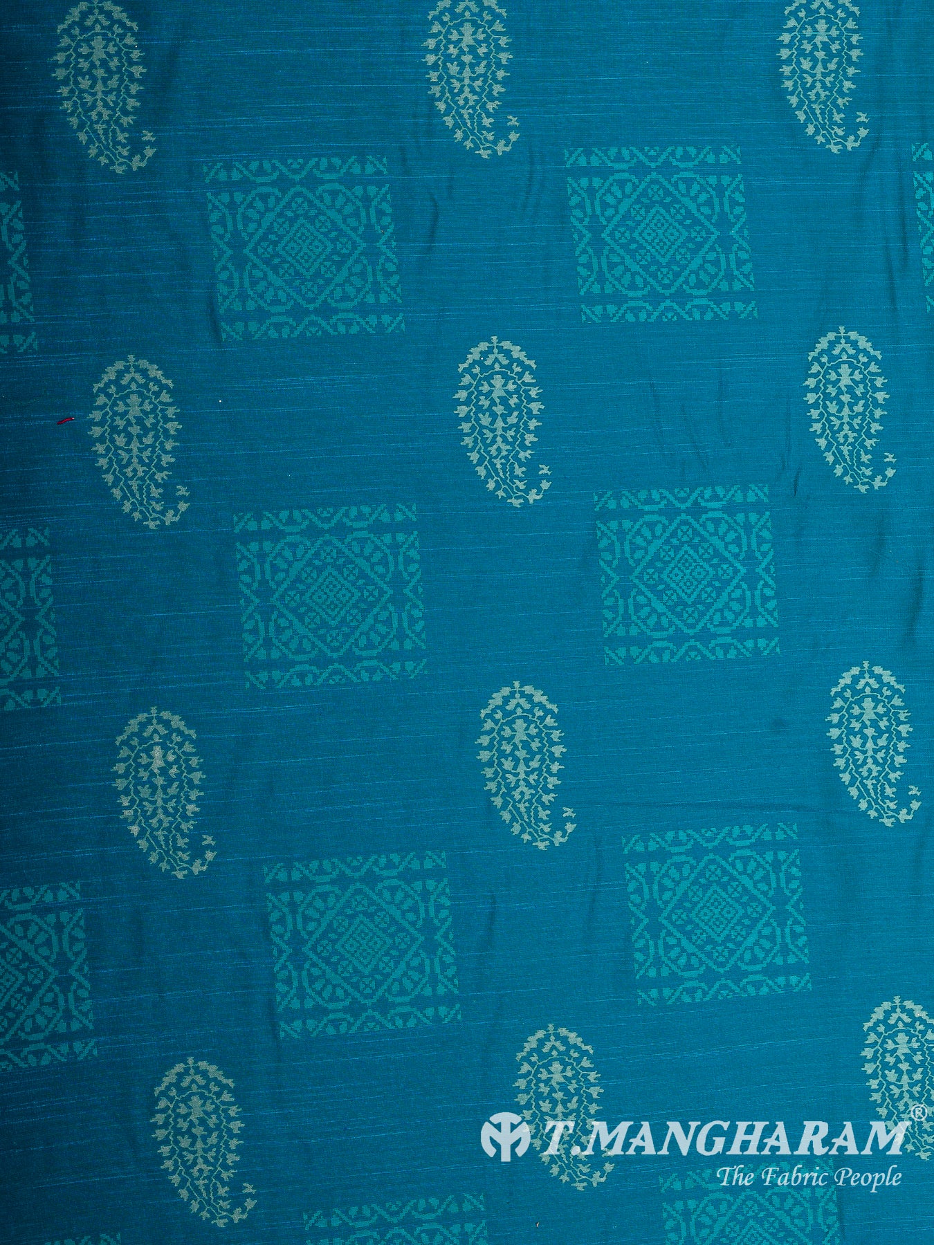 Blue Cotton Fabric - EC12953