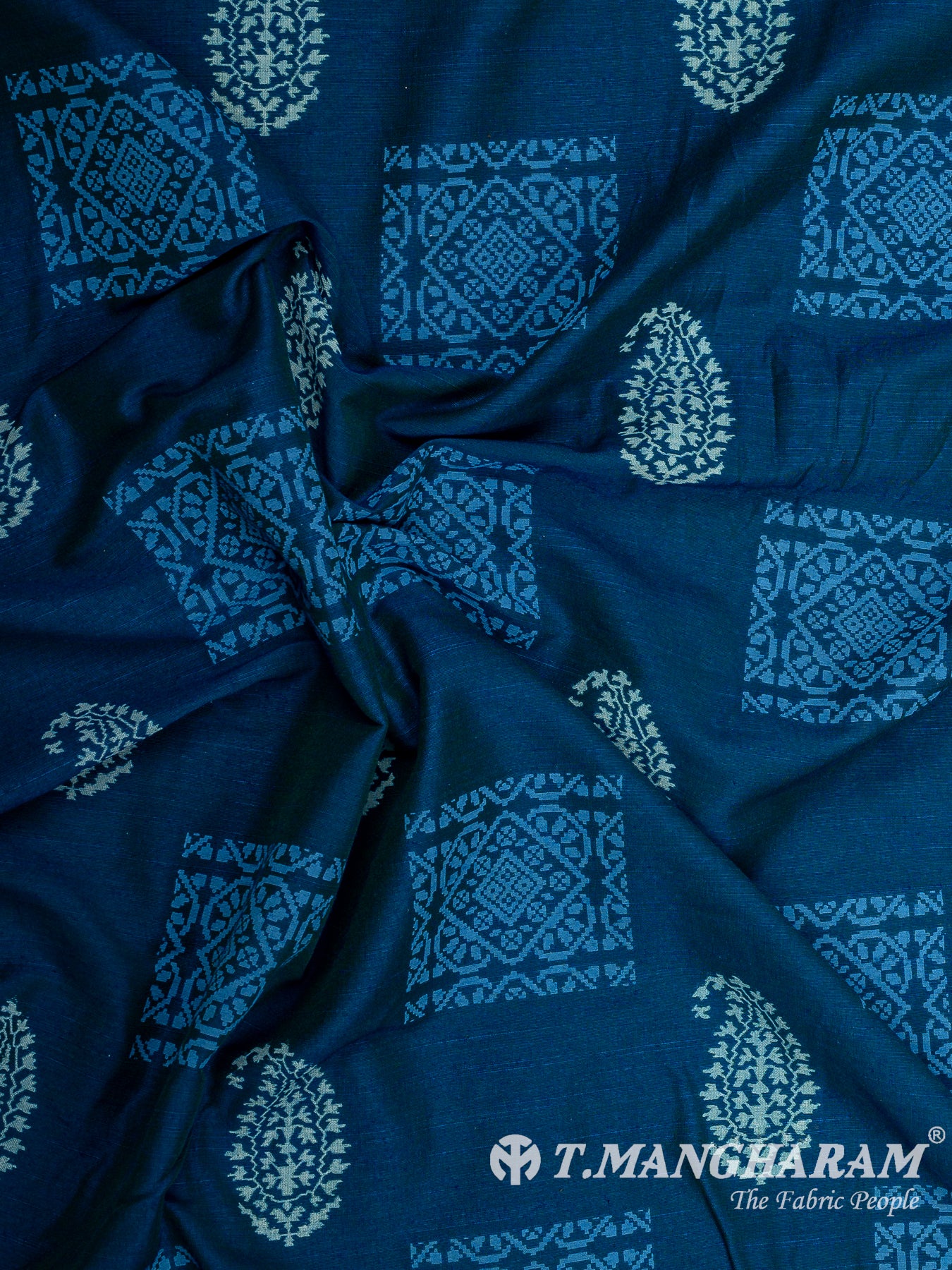 Blue Cotton Fabric - EC12952