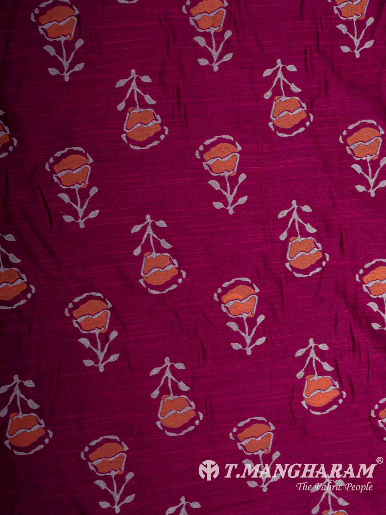 Wine Cotton Fabric - EC12956