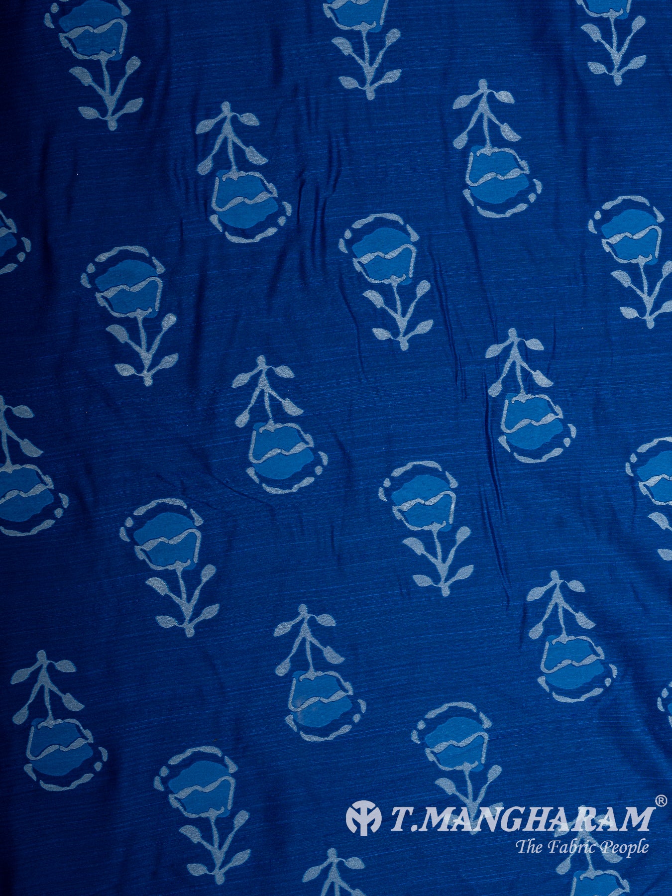 Blue Cotton Fabric - EC12955