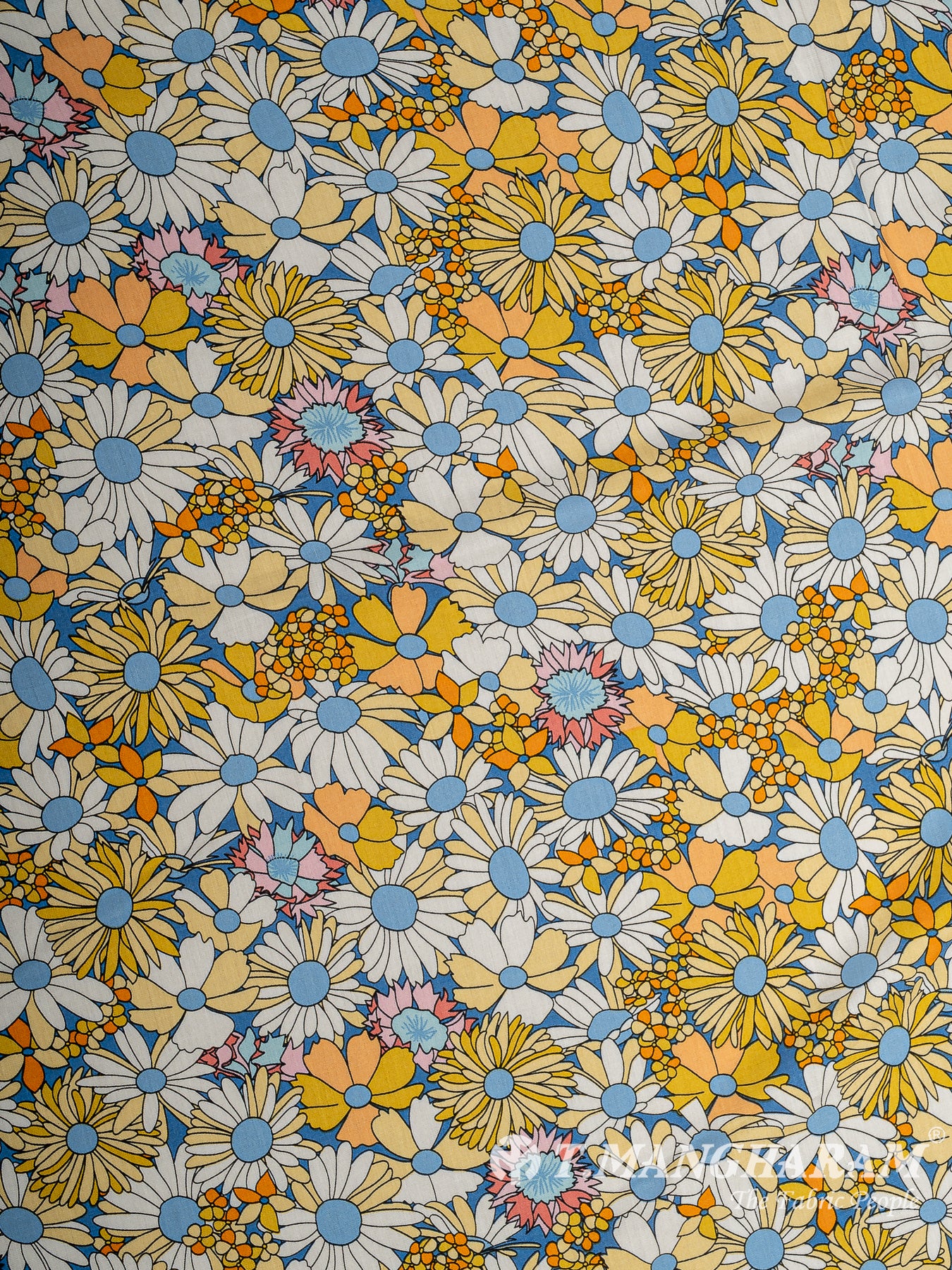 Multicolor Cotton Fabric - EC8739