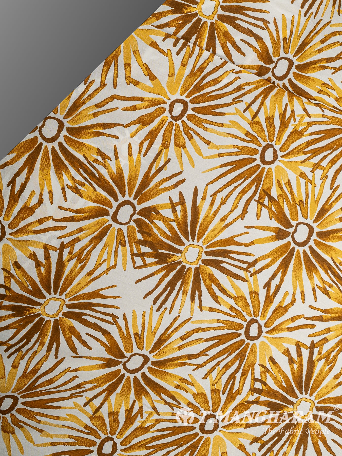 White Cotton Fabric - EC8740