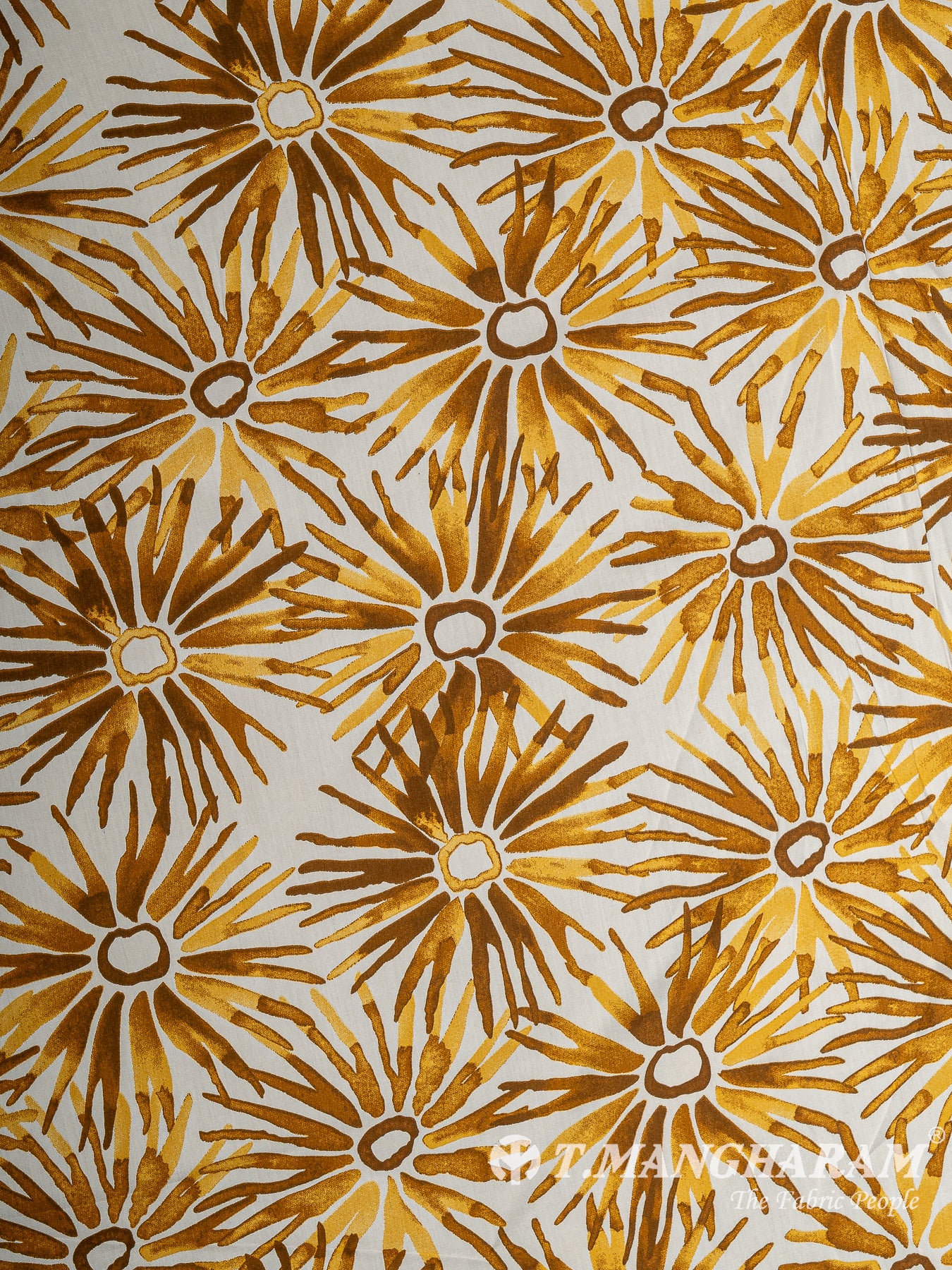 White Cotton Fabric - EC8740