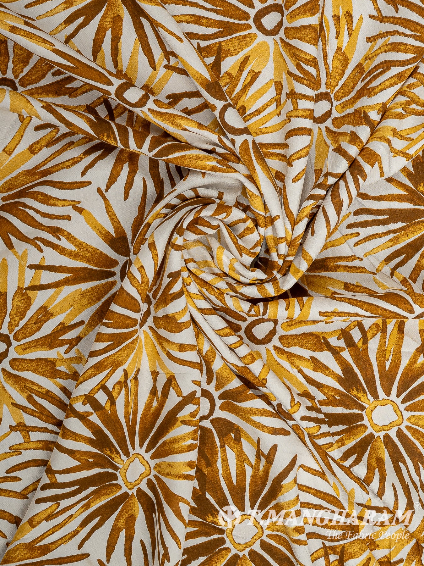 White Cotton Fabric - EC8740