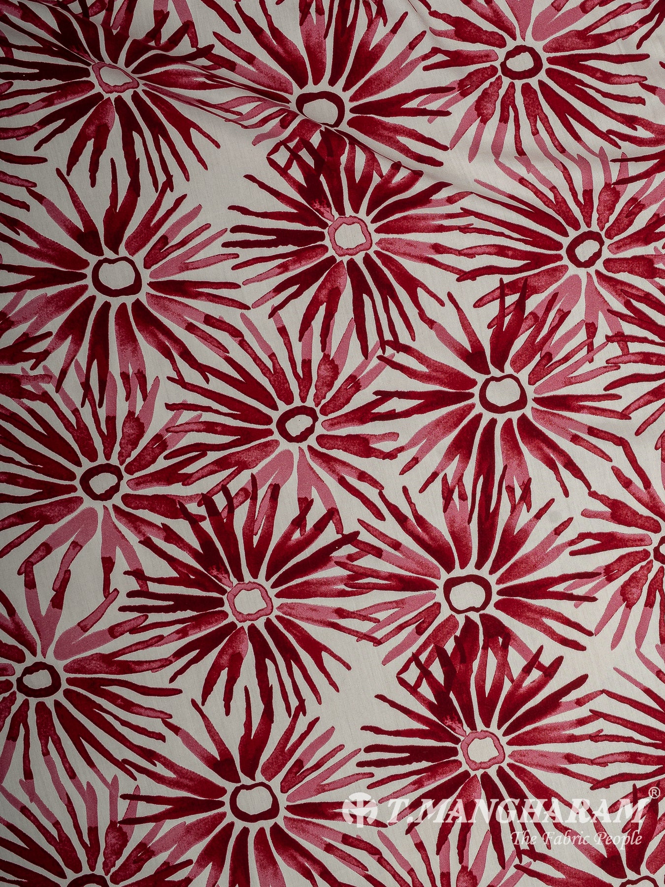 Cream Cotton Fabric - EC8732