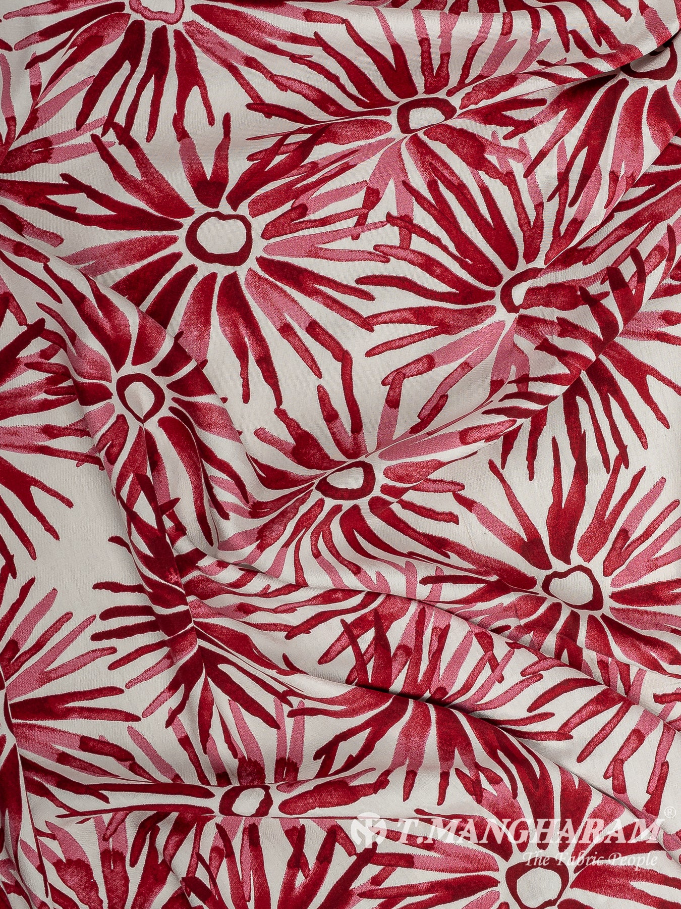 Cream Cotton Fabric - EC8732