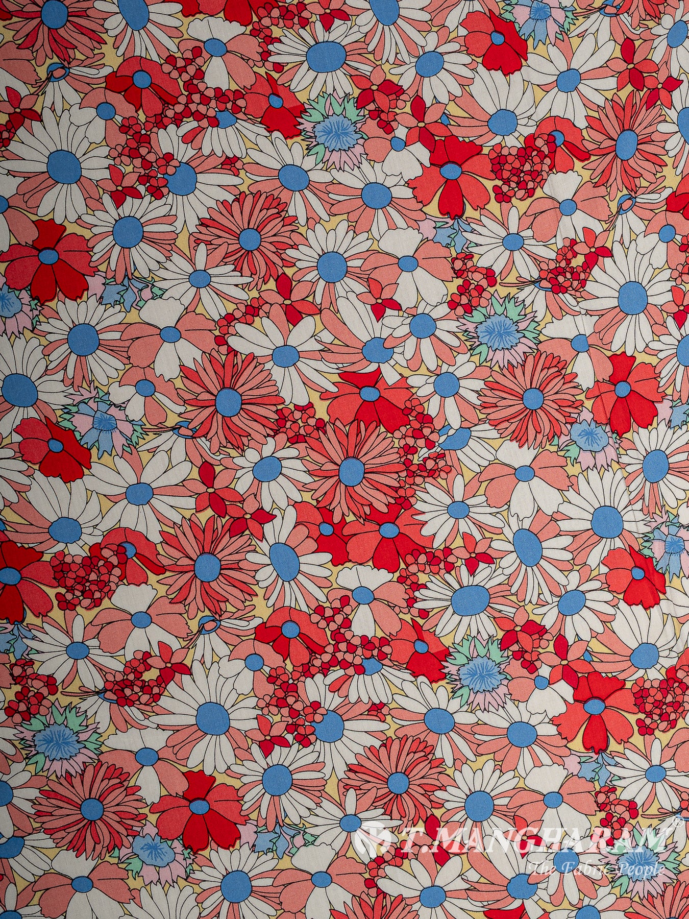 Multicolor Cotton Fabric - EC8735