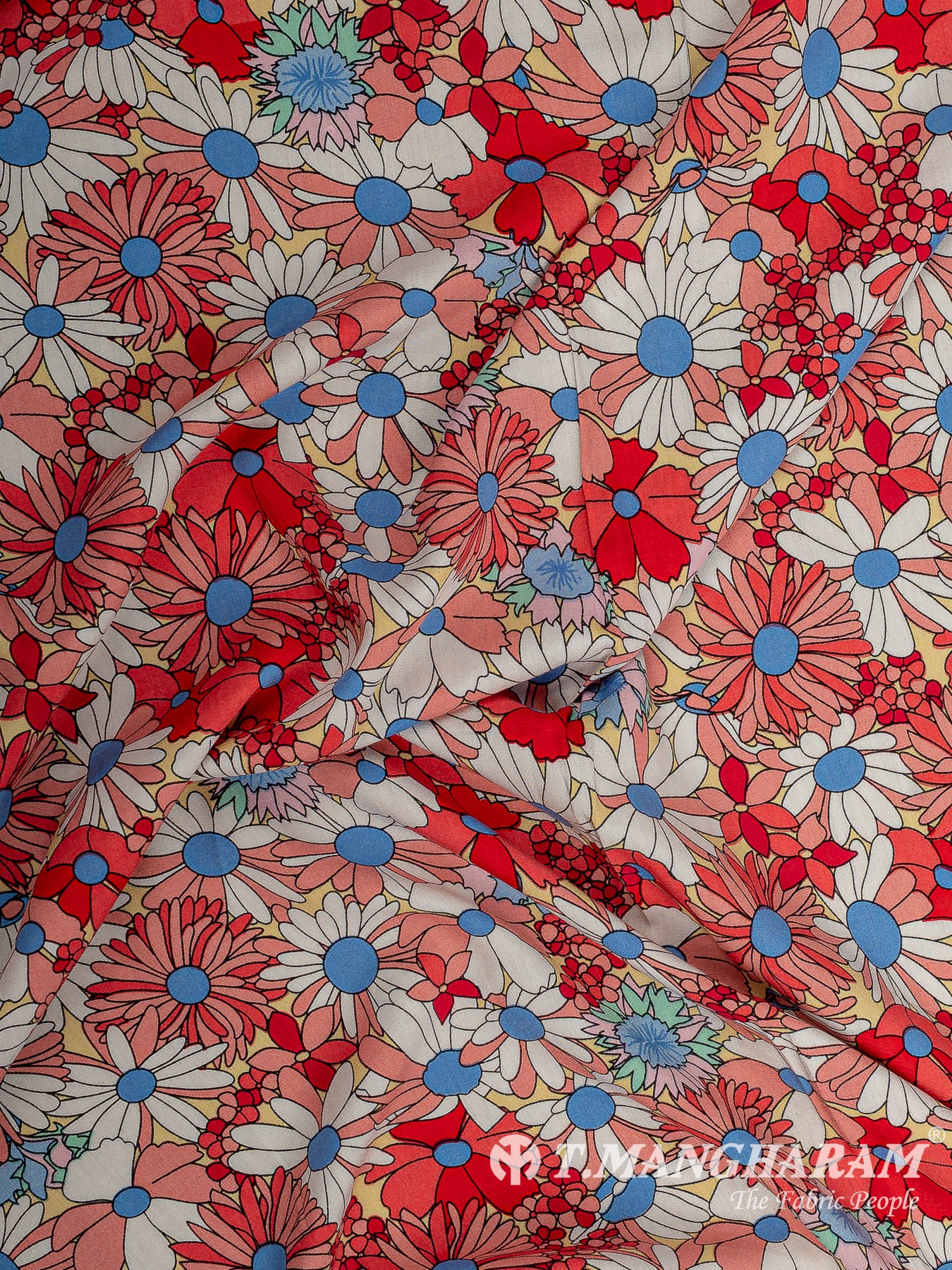 Multicolor Cotton Fabric - EC8735