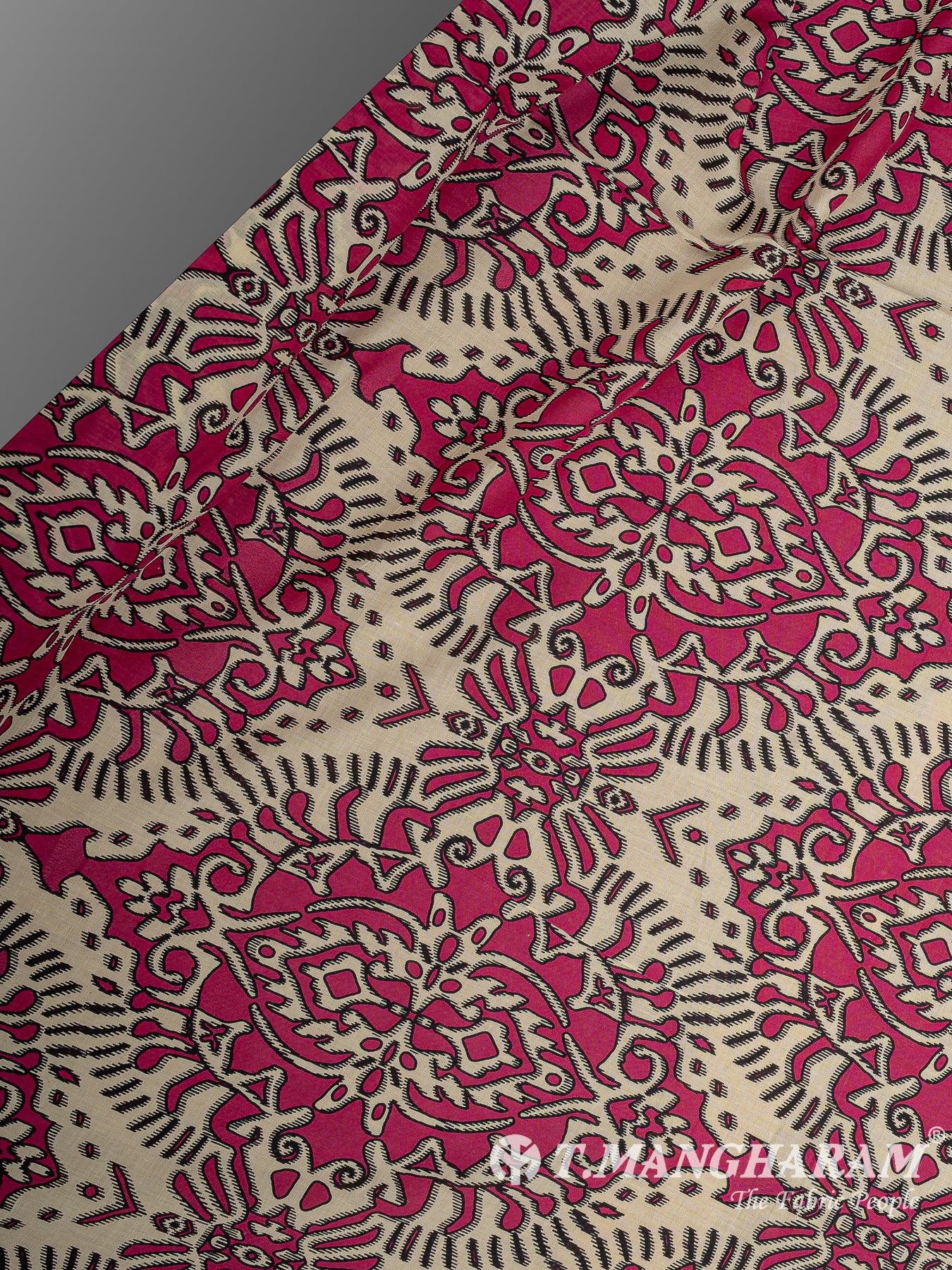 Beige Cotton Fabric - EC9421