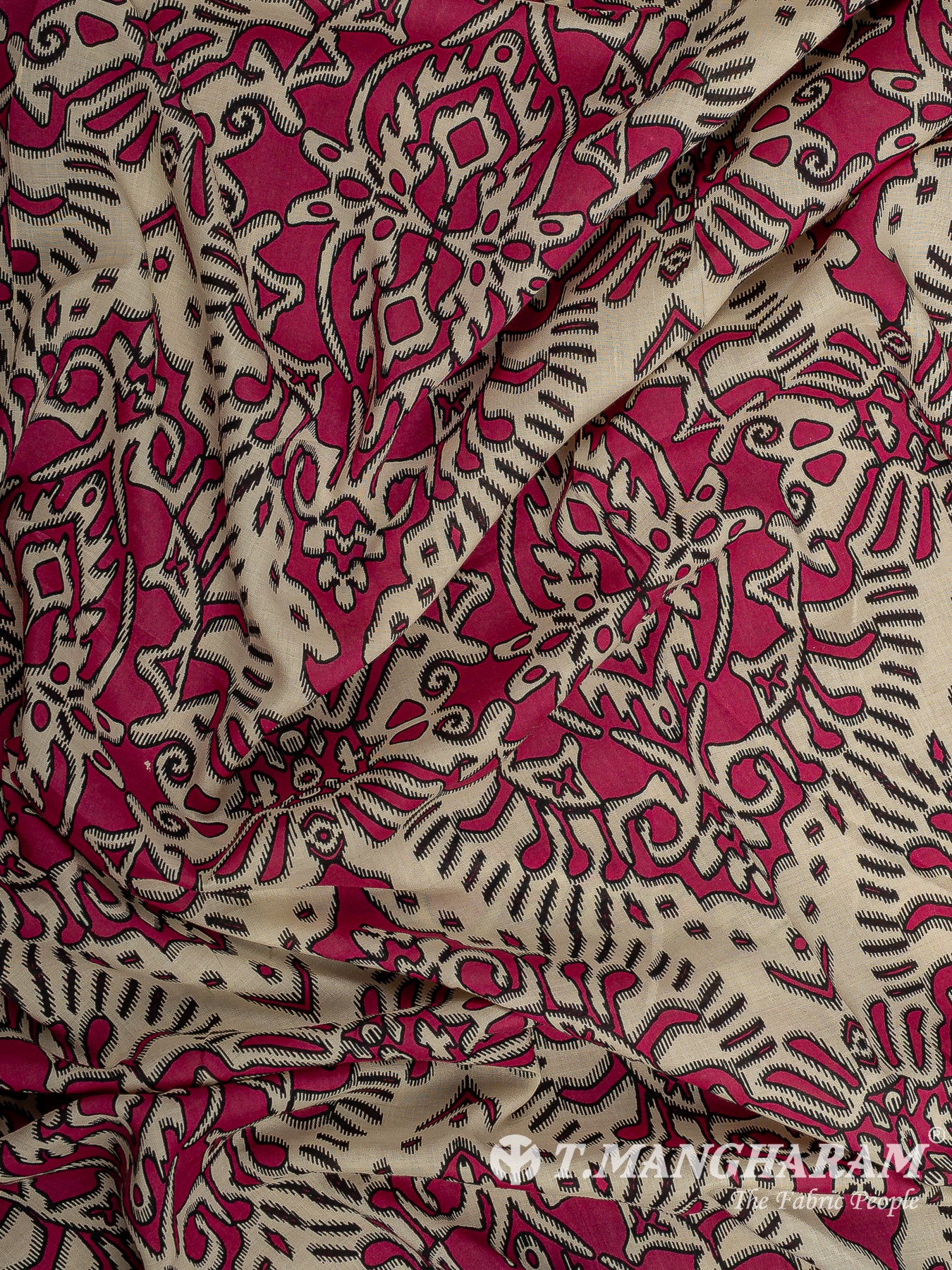 Beige Cotton Fabric - EC9421