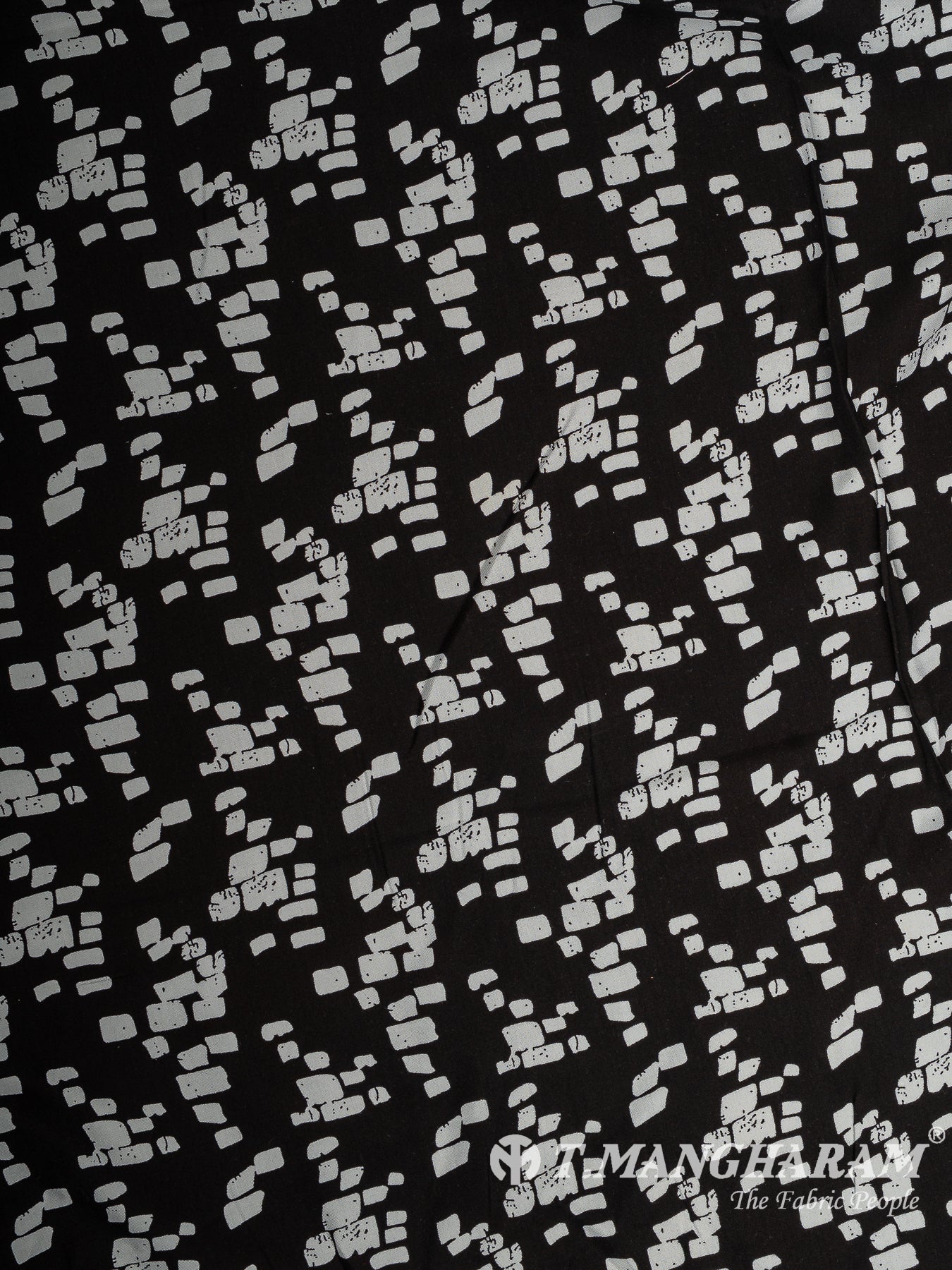 Black Cotton Fabric - EB8366
