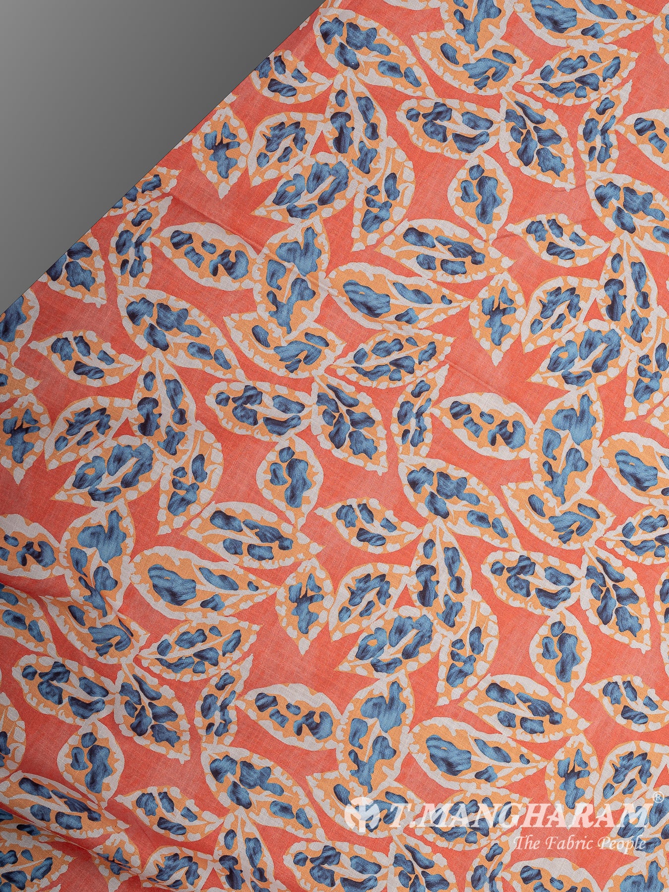 Peach Cotton Fabric - EC2204