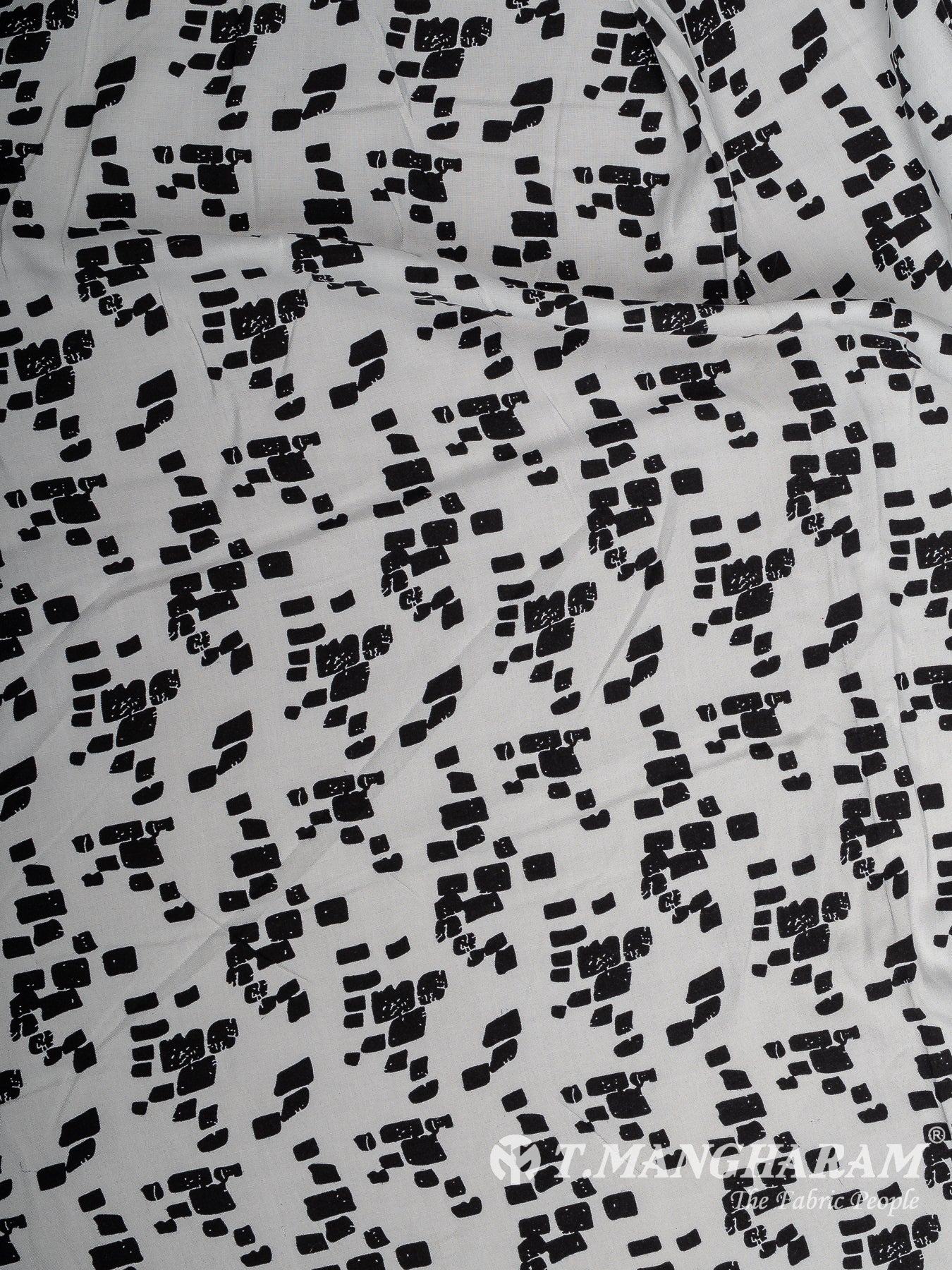White Cotton Fabric - EB8365