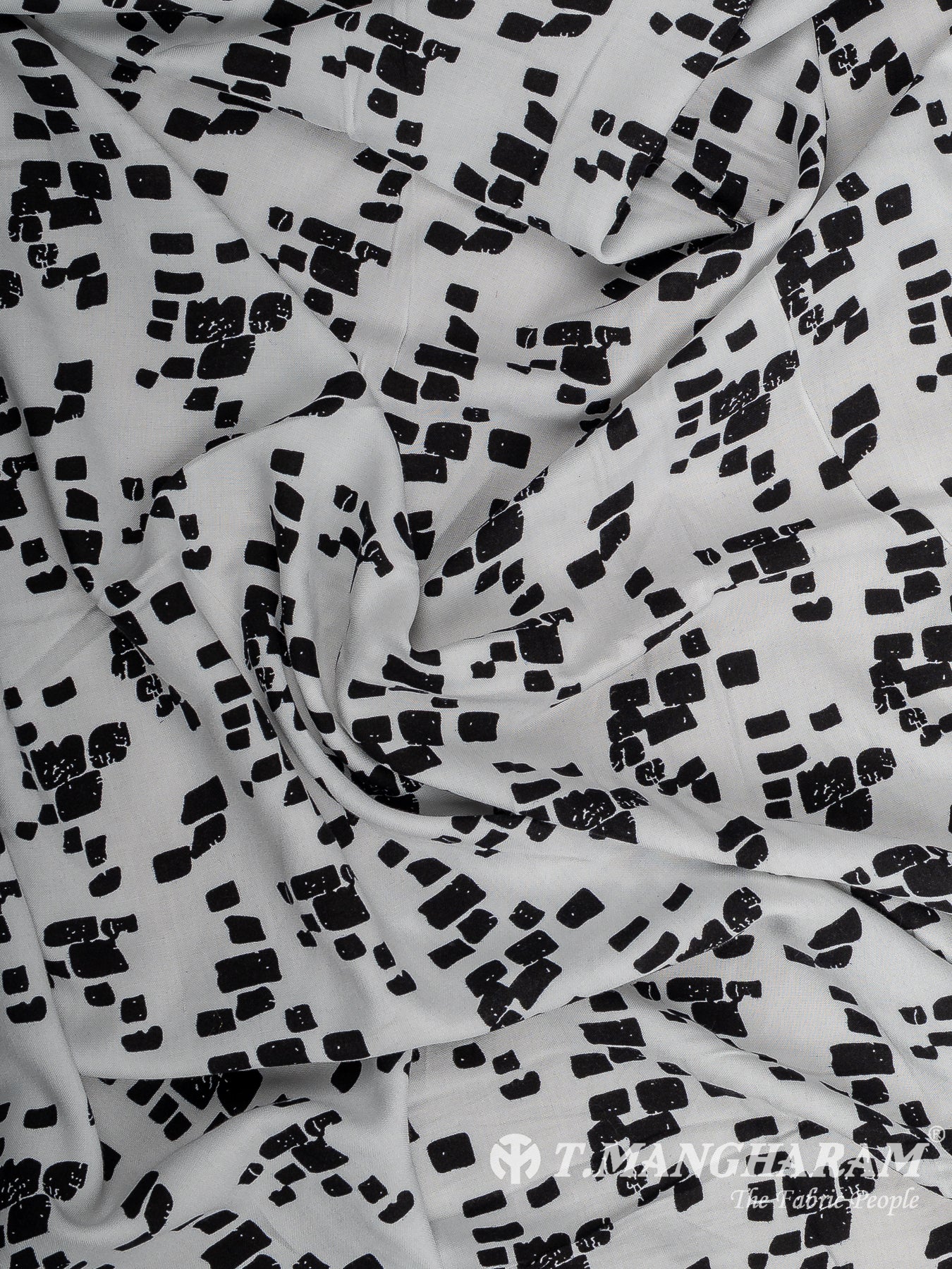 White Cotton Fabric - EB8365