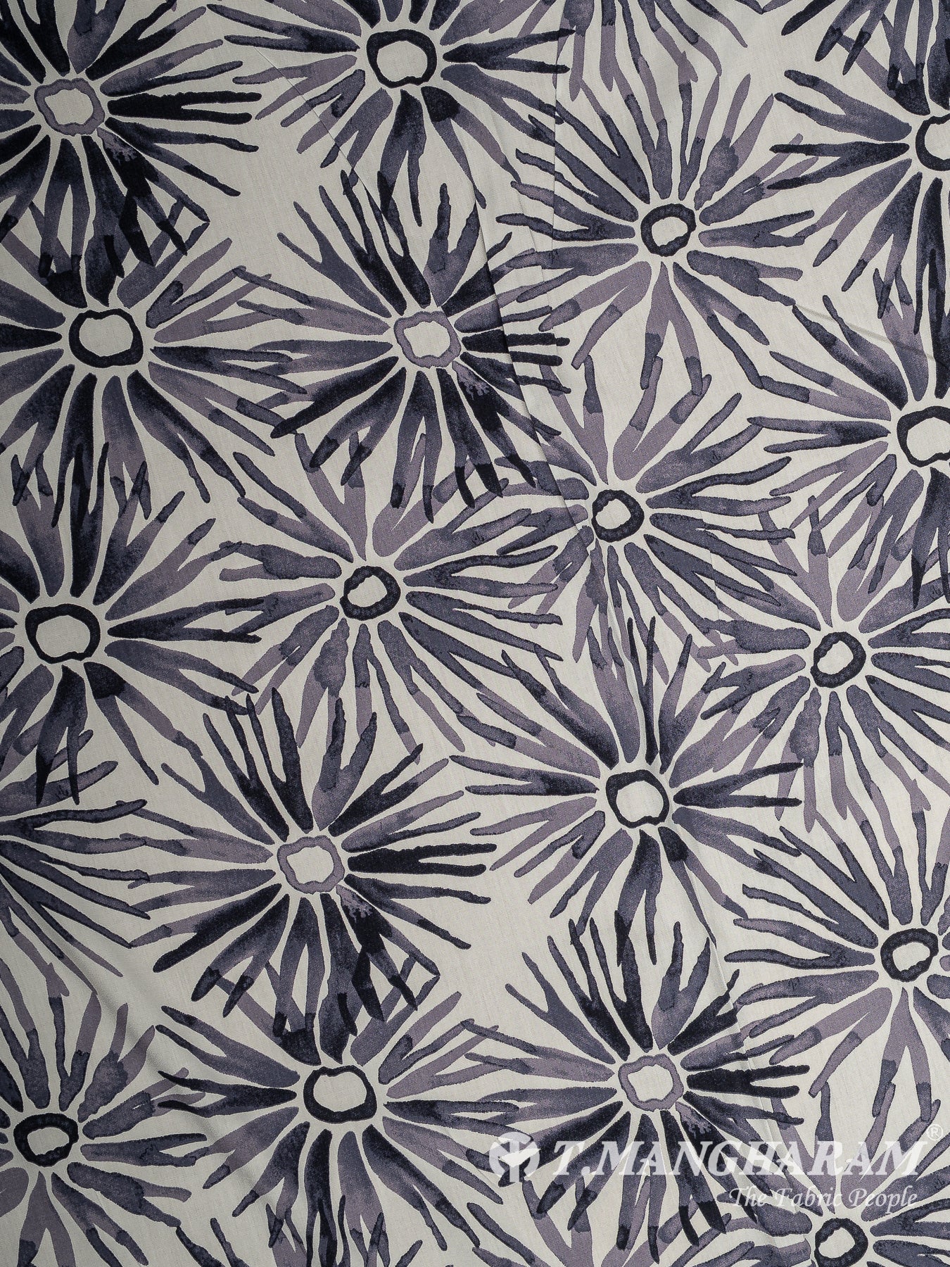 White Cotton Fabric - EC8743