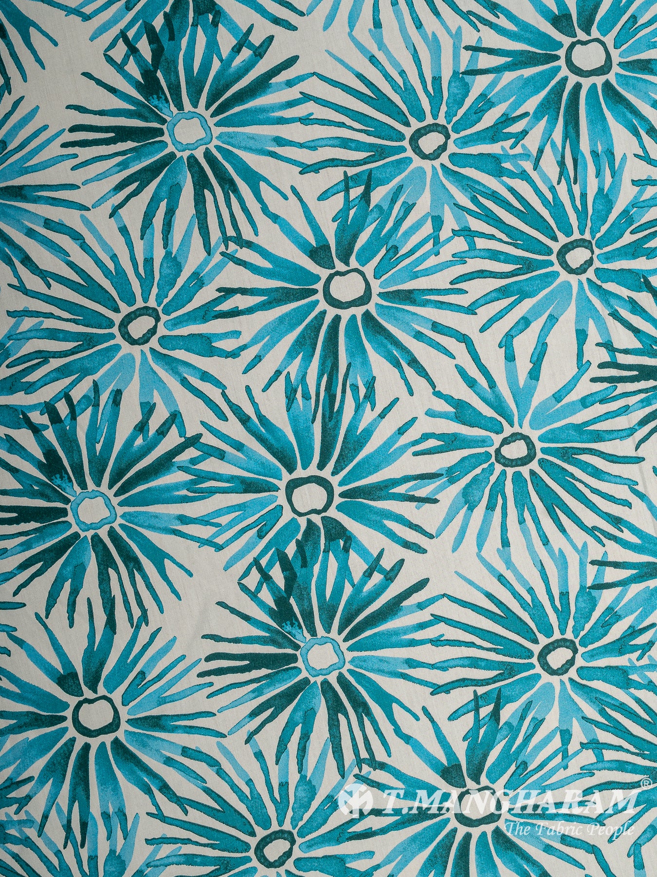 White Cotton Fabric - EC8731