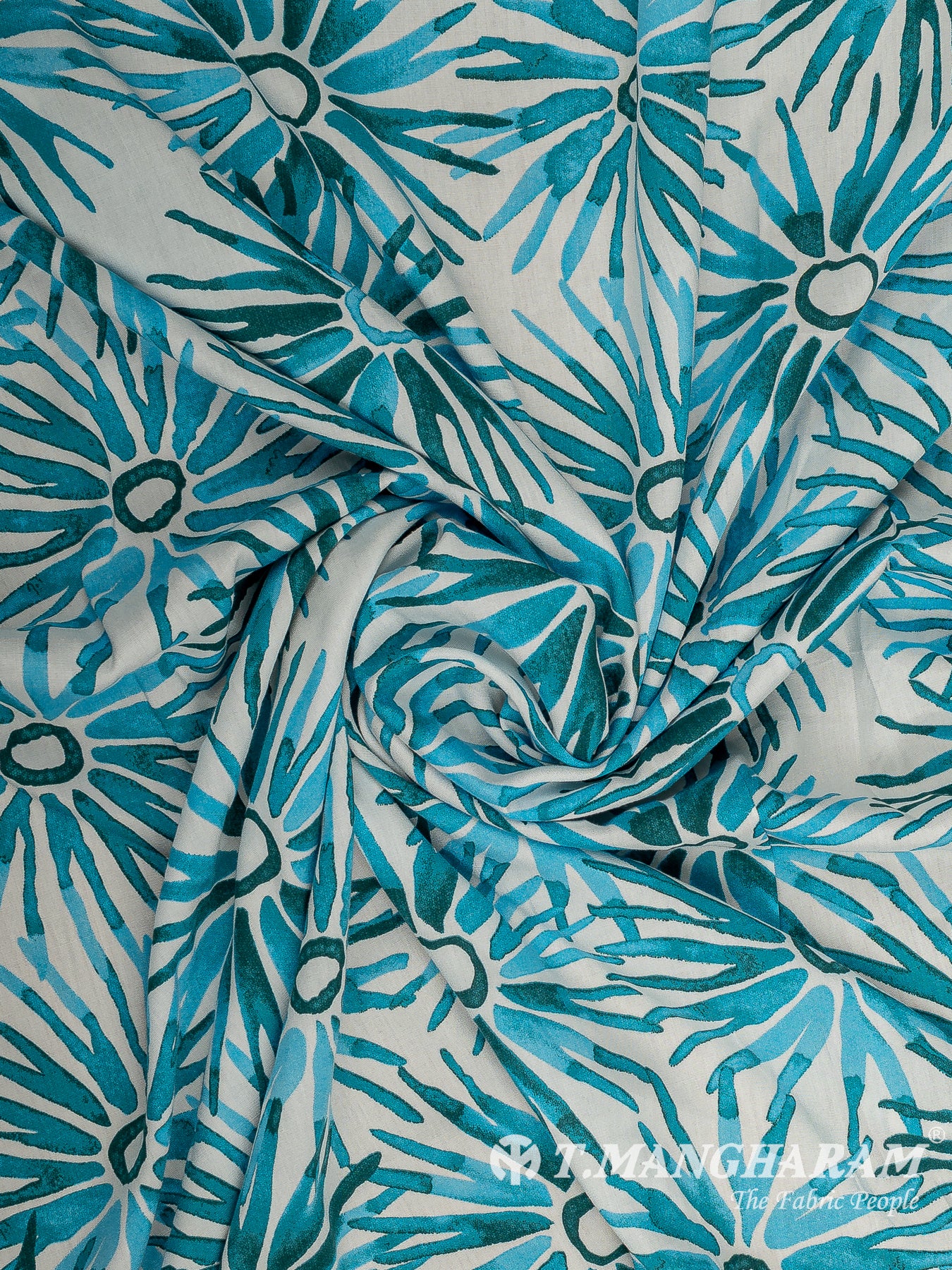 White Cotton Fabric - EC8731