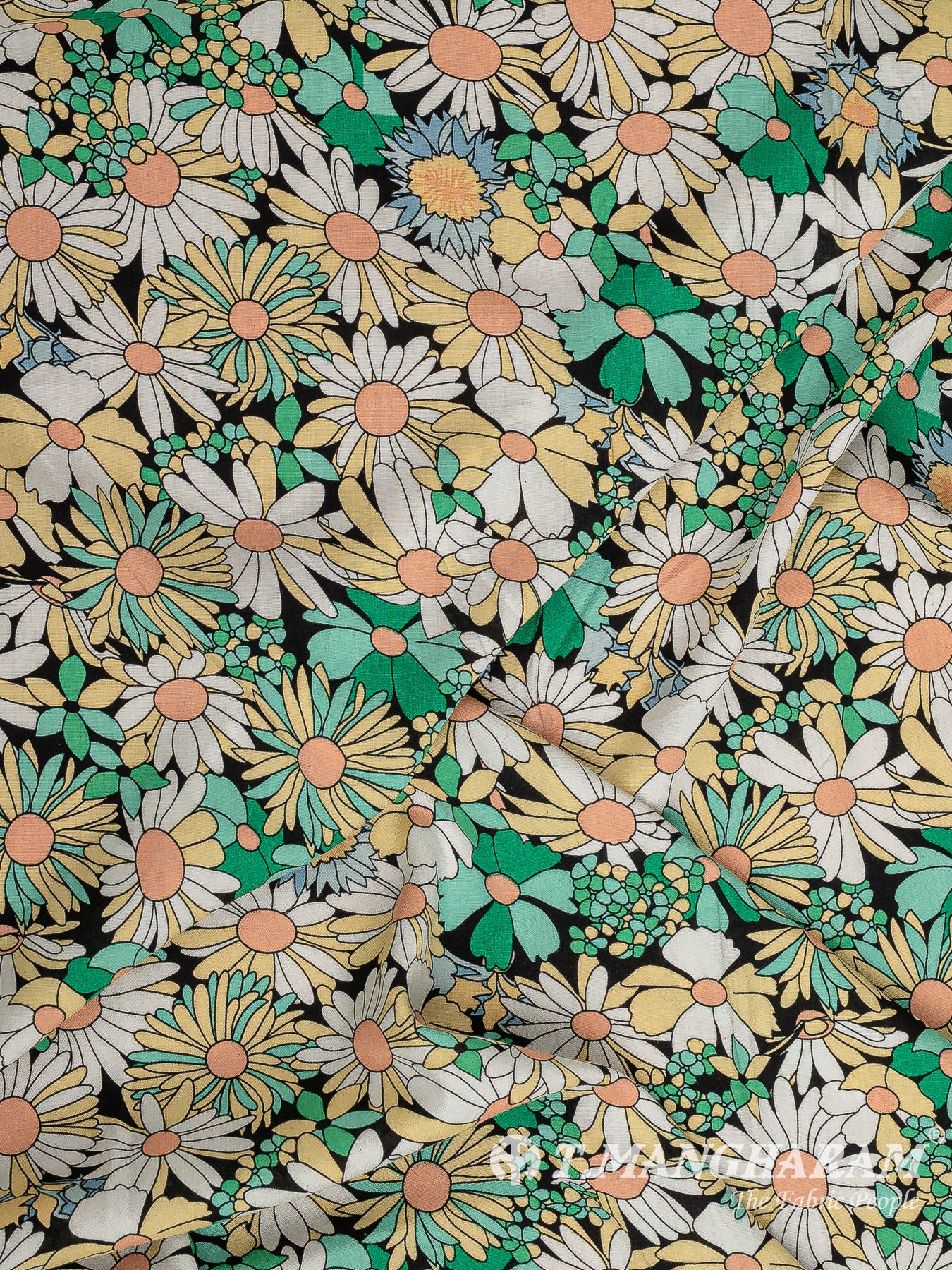 Multicolor Cotton Fabric - EC8744