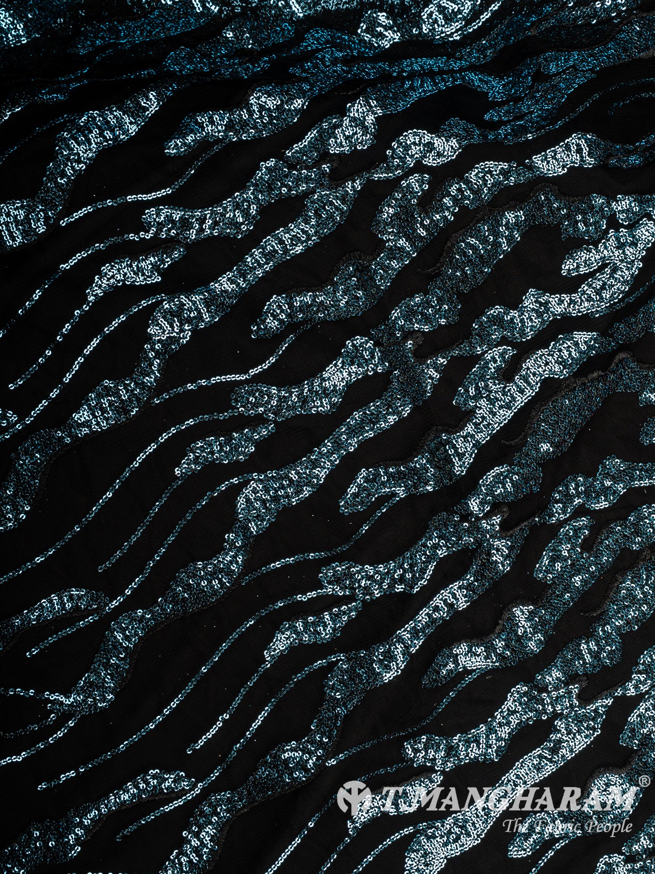 Green Fancy Net Fabric - EB9699