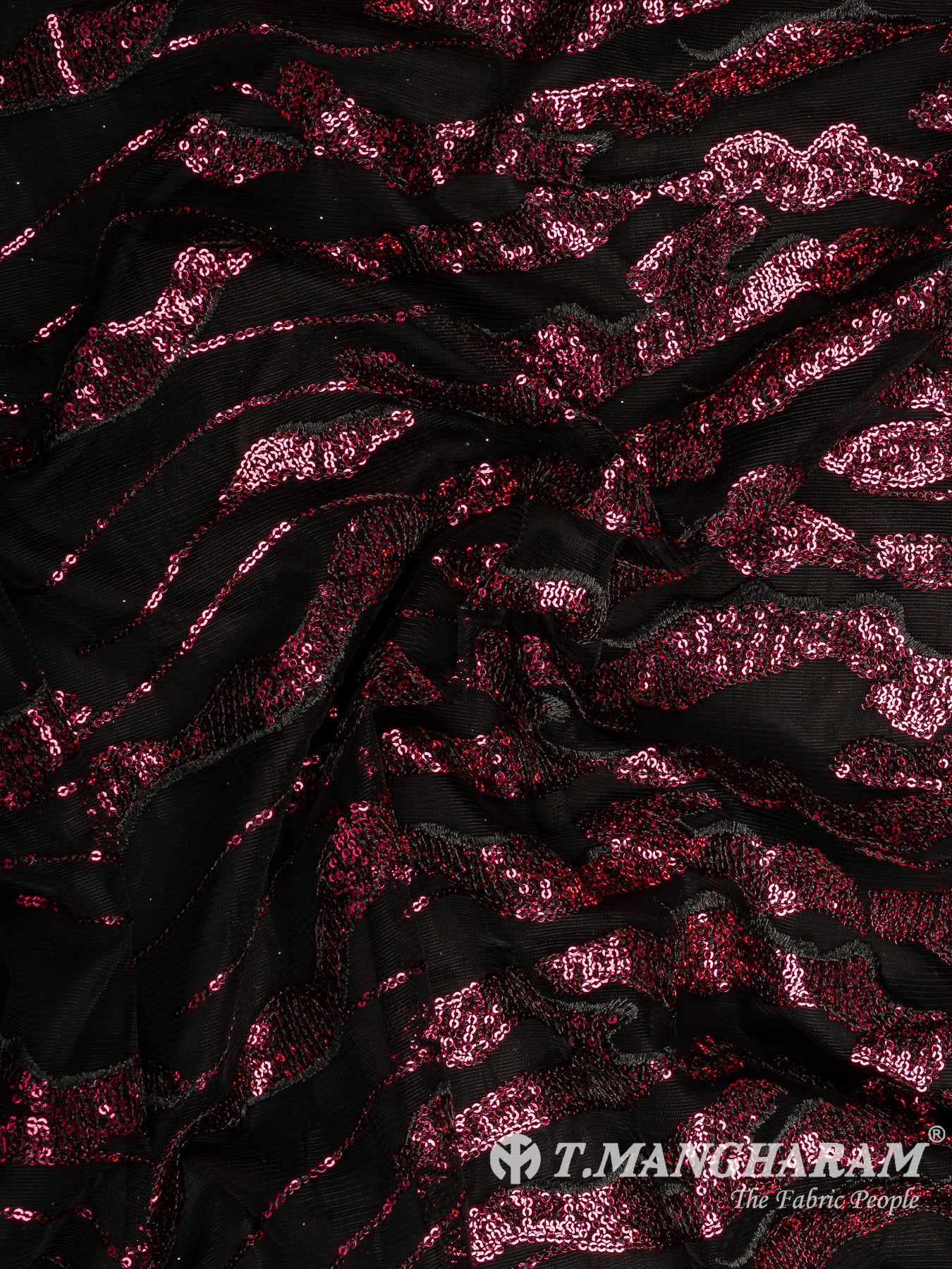 Pink Fancy Net Fabric - EB9698
