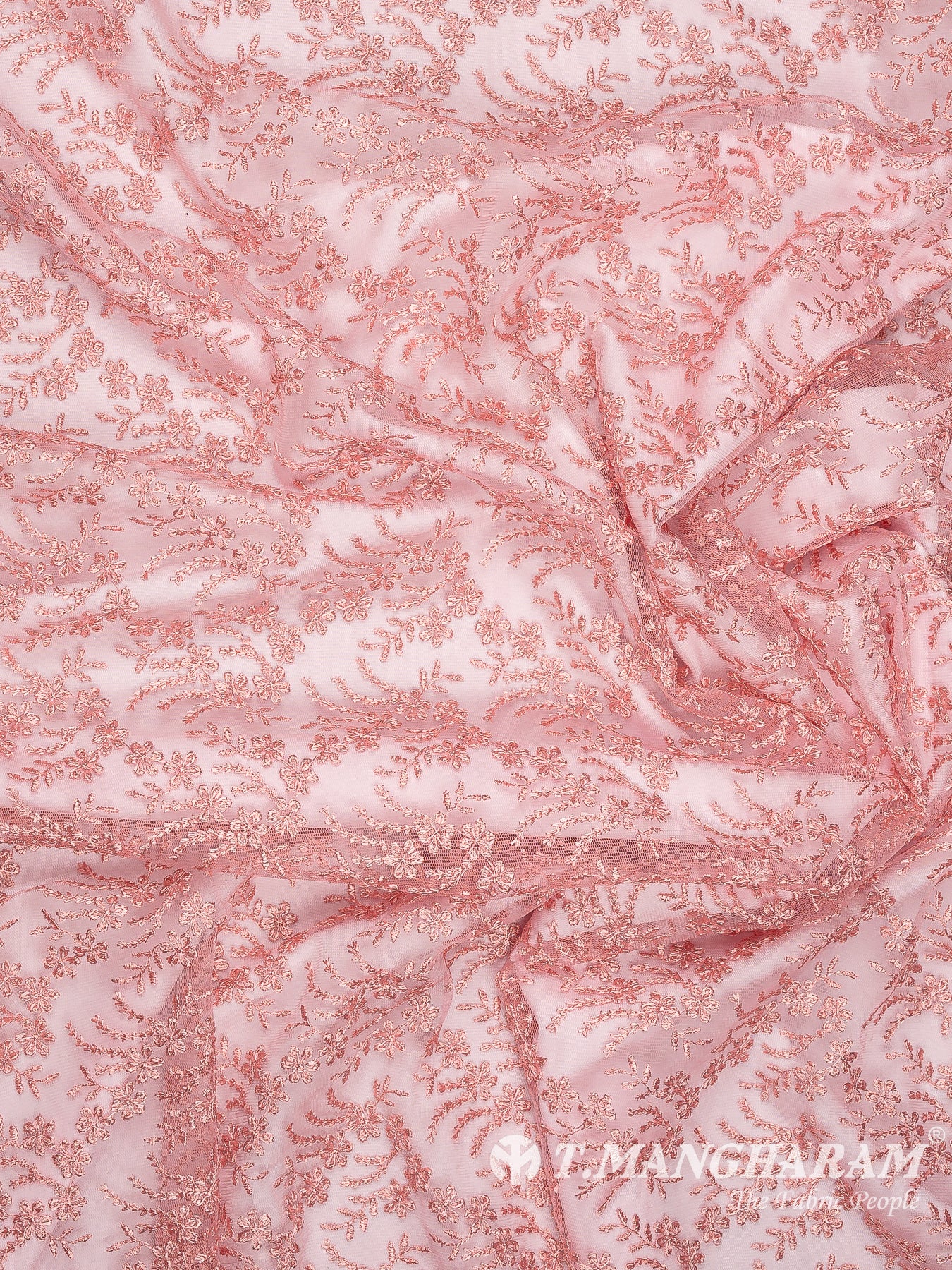 Peach Net Fabric - EB9941