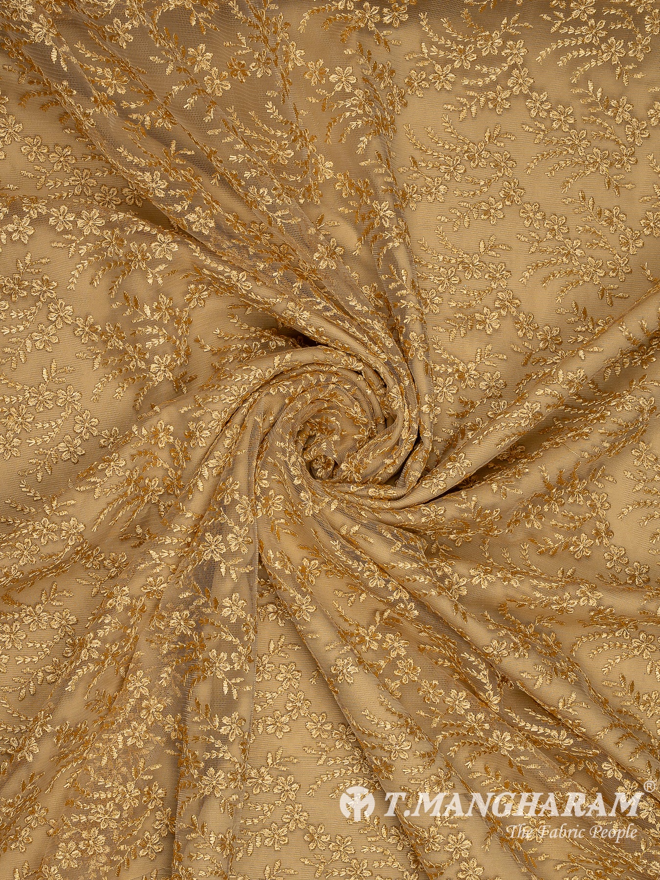 Beige Net Fabric - EB9933