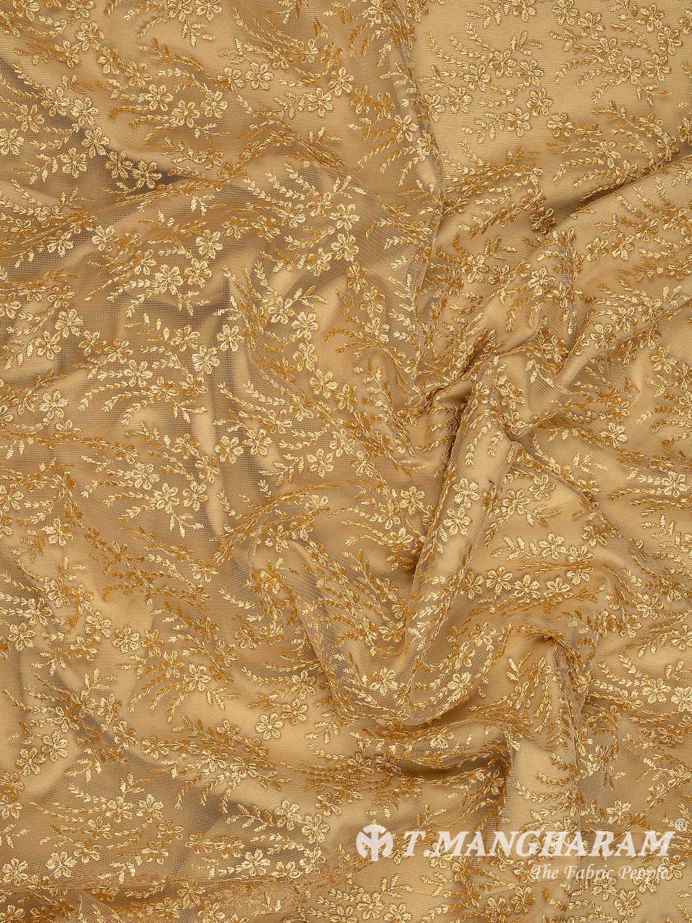 Beige Net Fabric - EB9933