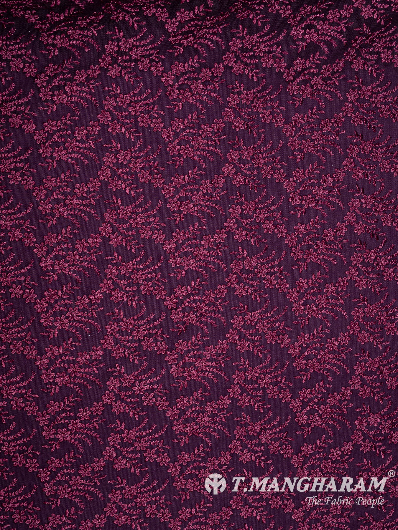 Purple Net Fabric - EB9942