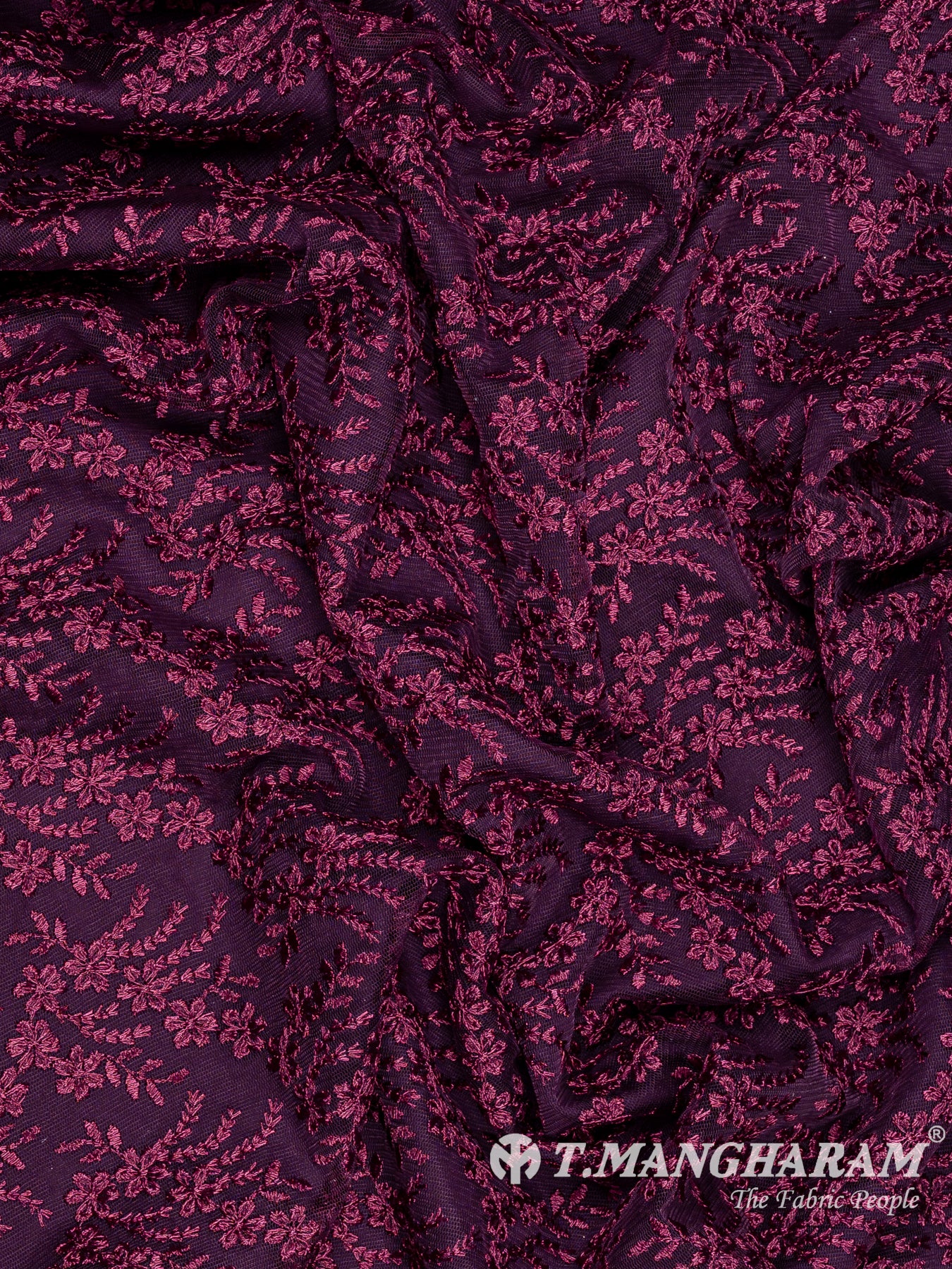 Purple Net Fabric - EB9942