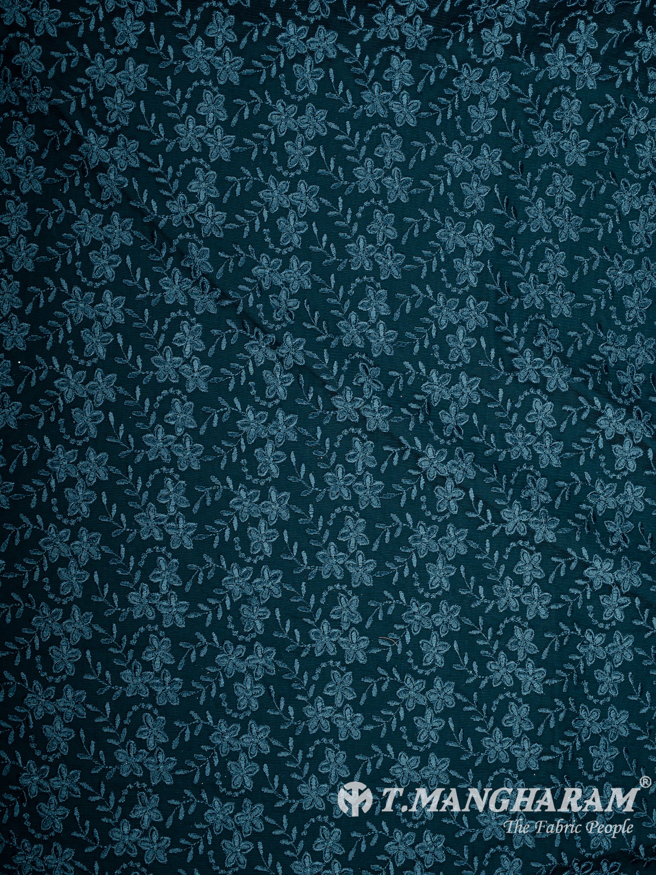Blue Net Fabric - EB9916
