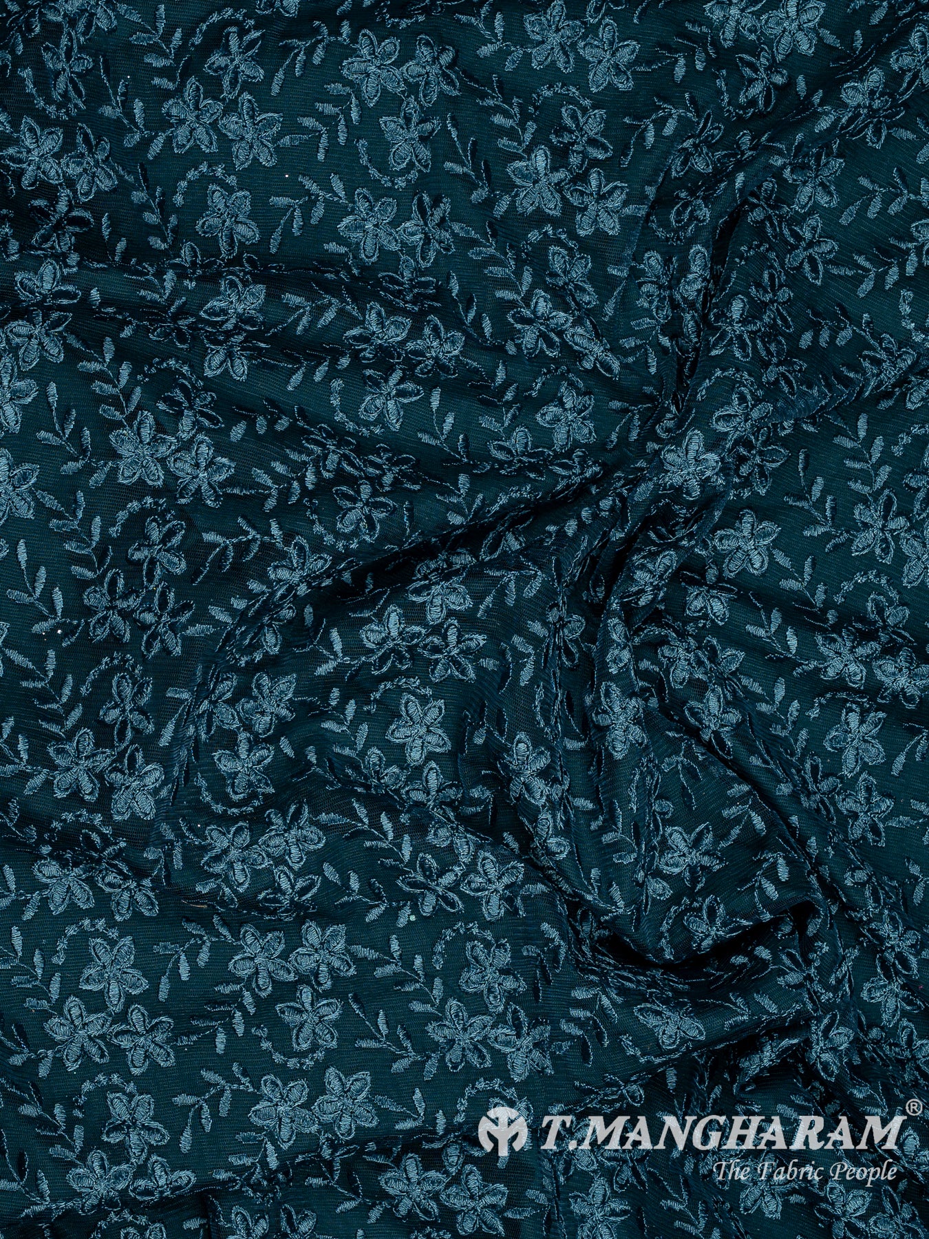 Blue Net Fabric - EB9916