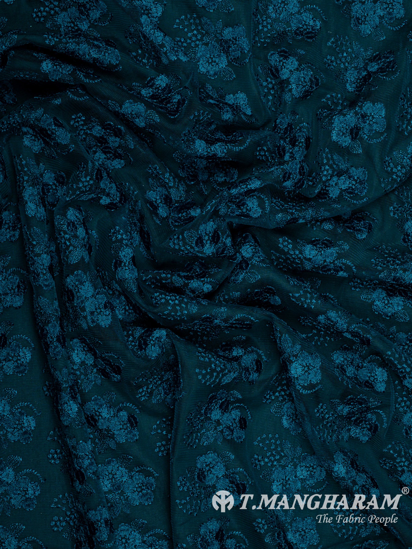 Blue Net Fabric - EB9918