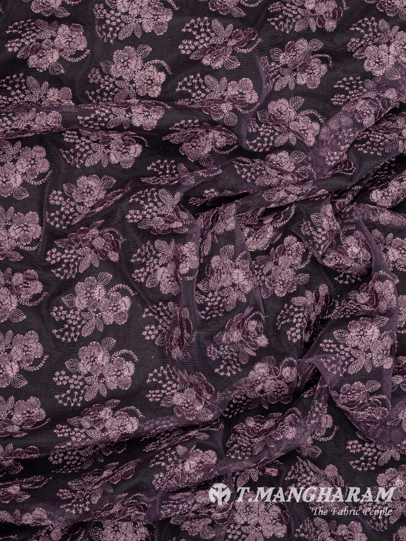 Purple Net Fabric - EB9917