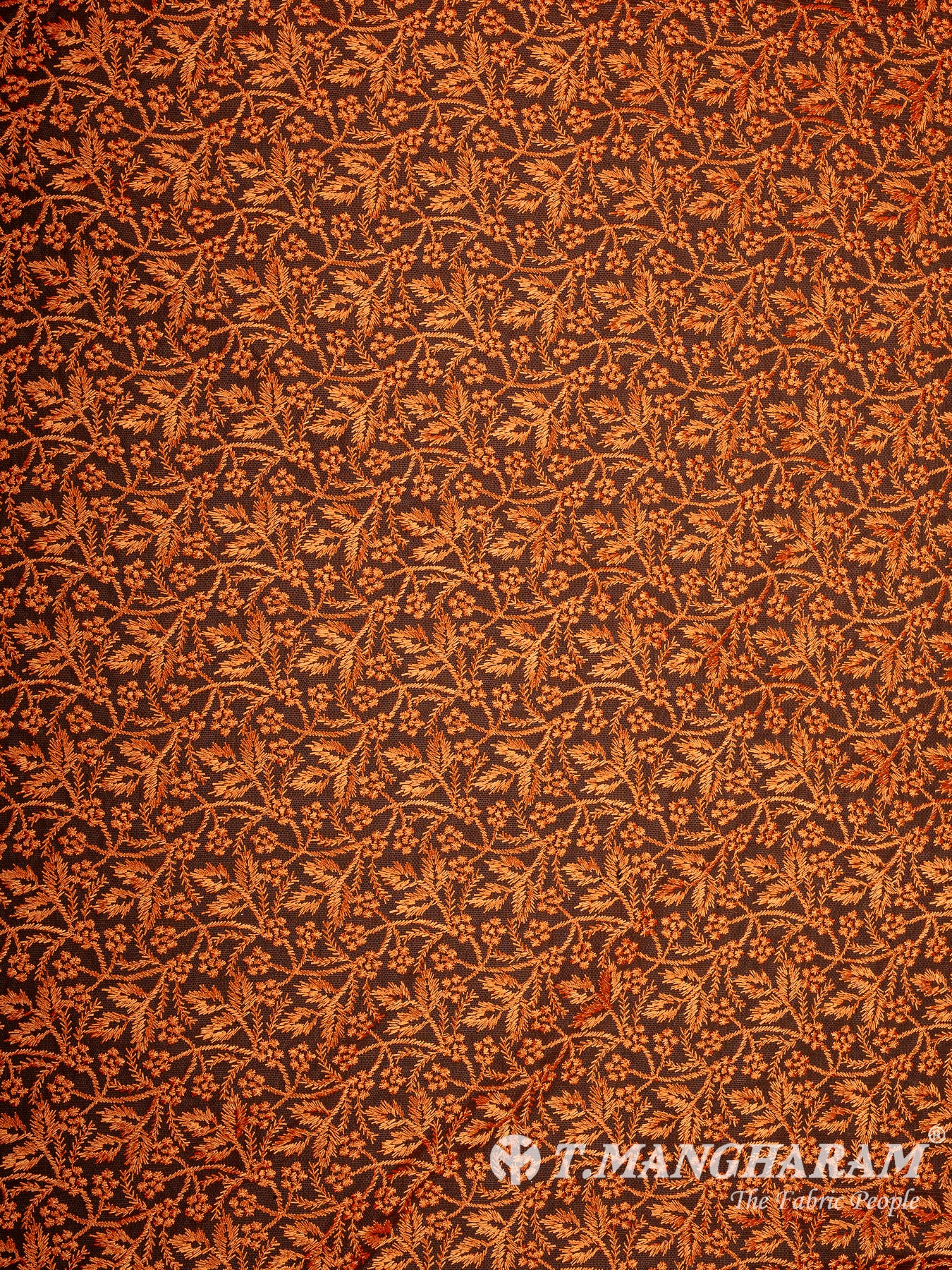 Orange Net Fabric - EB9912