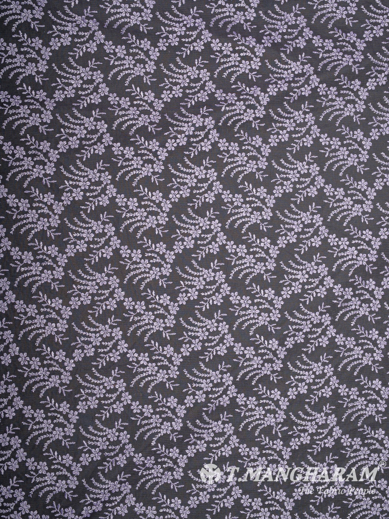 Violet Net Fabric - EB9937