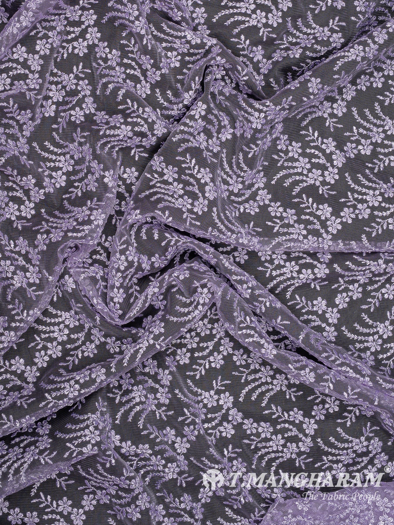 Violet Net Fabric - EB9937
