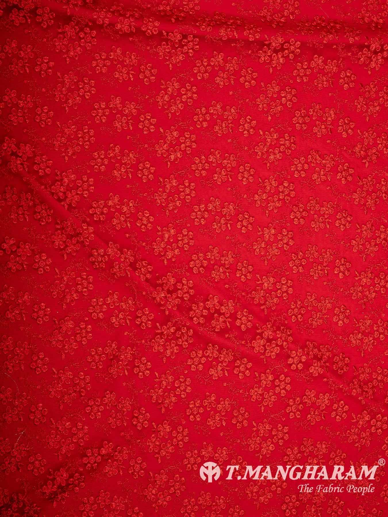 Red Net Fabric - EB9938
