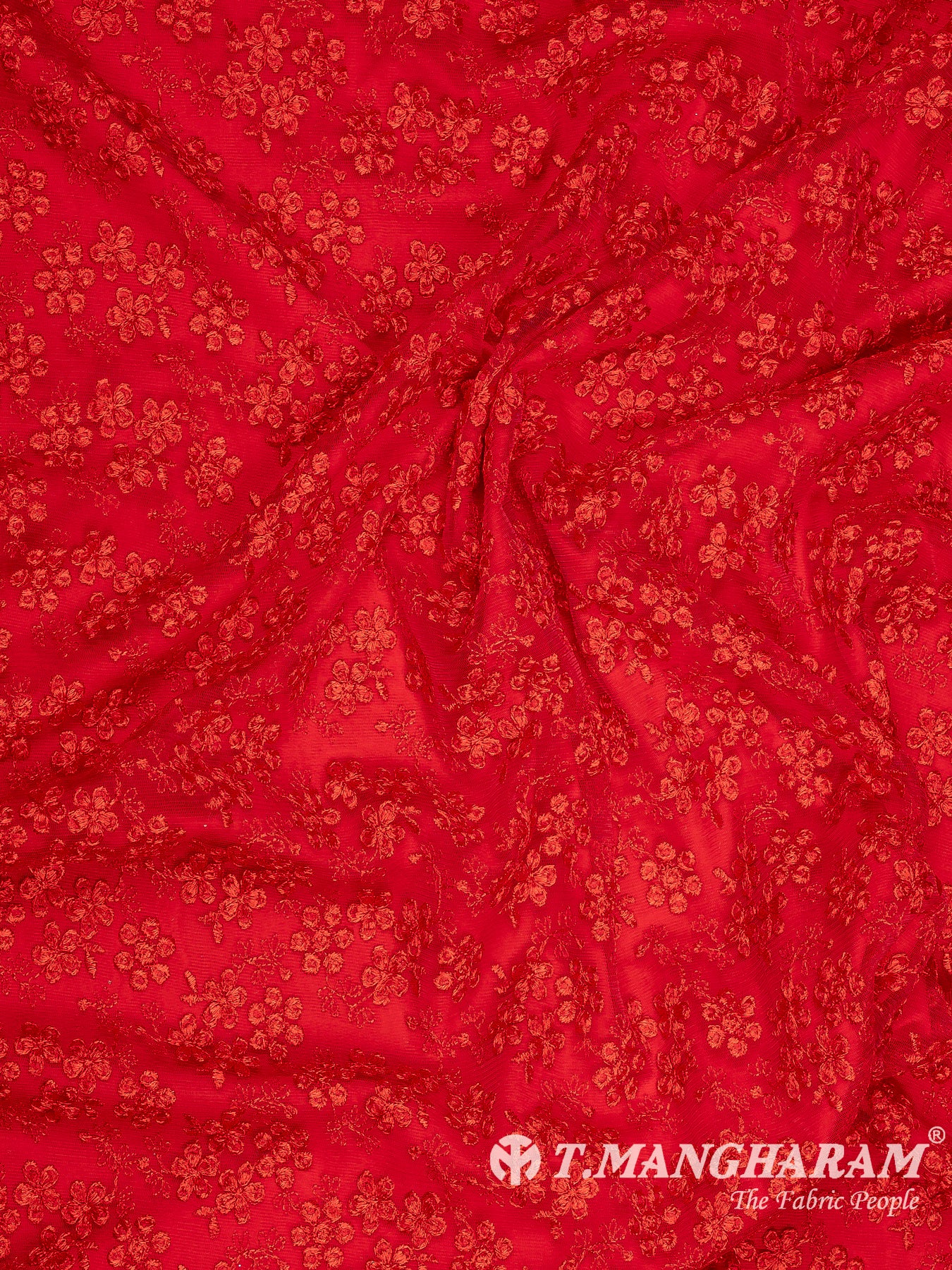 Red Net Fabric - EB9938