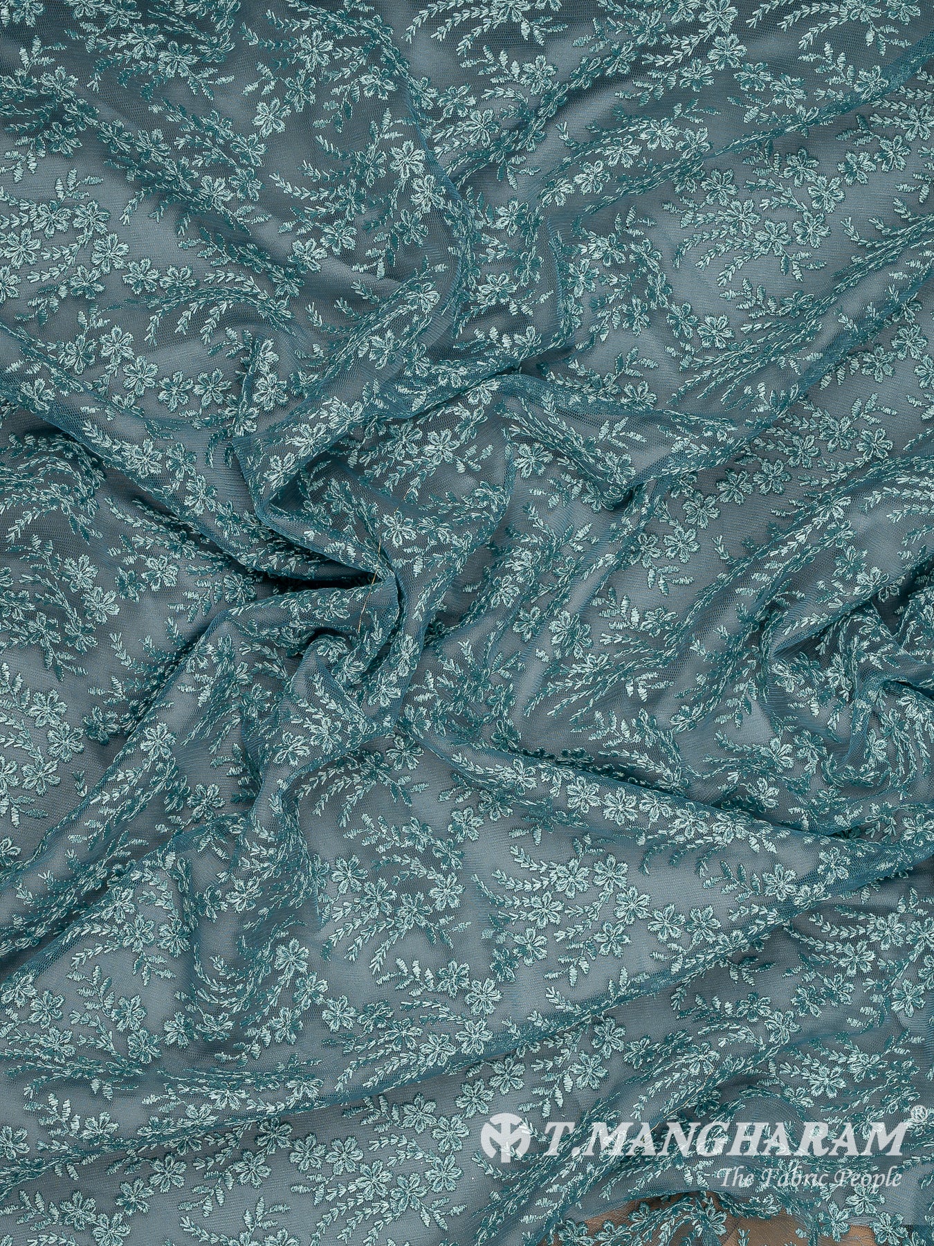 Blue Net Fabric - EB9943