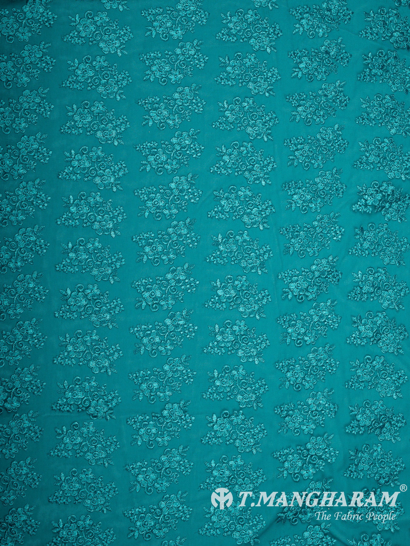 Blue Net Fabric - EB9913