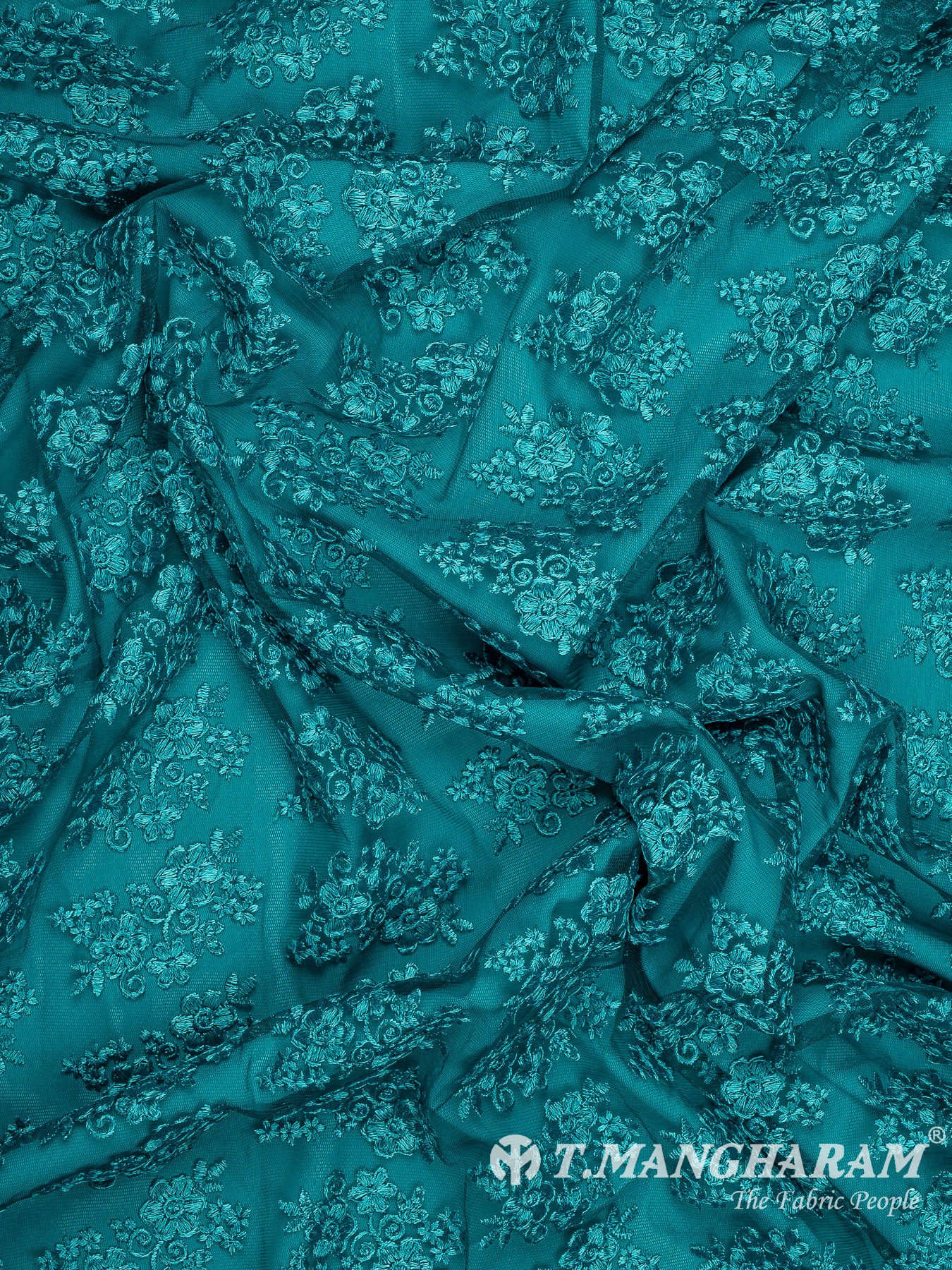 Blue Net Fabric - EB9913