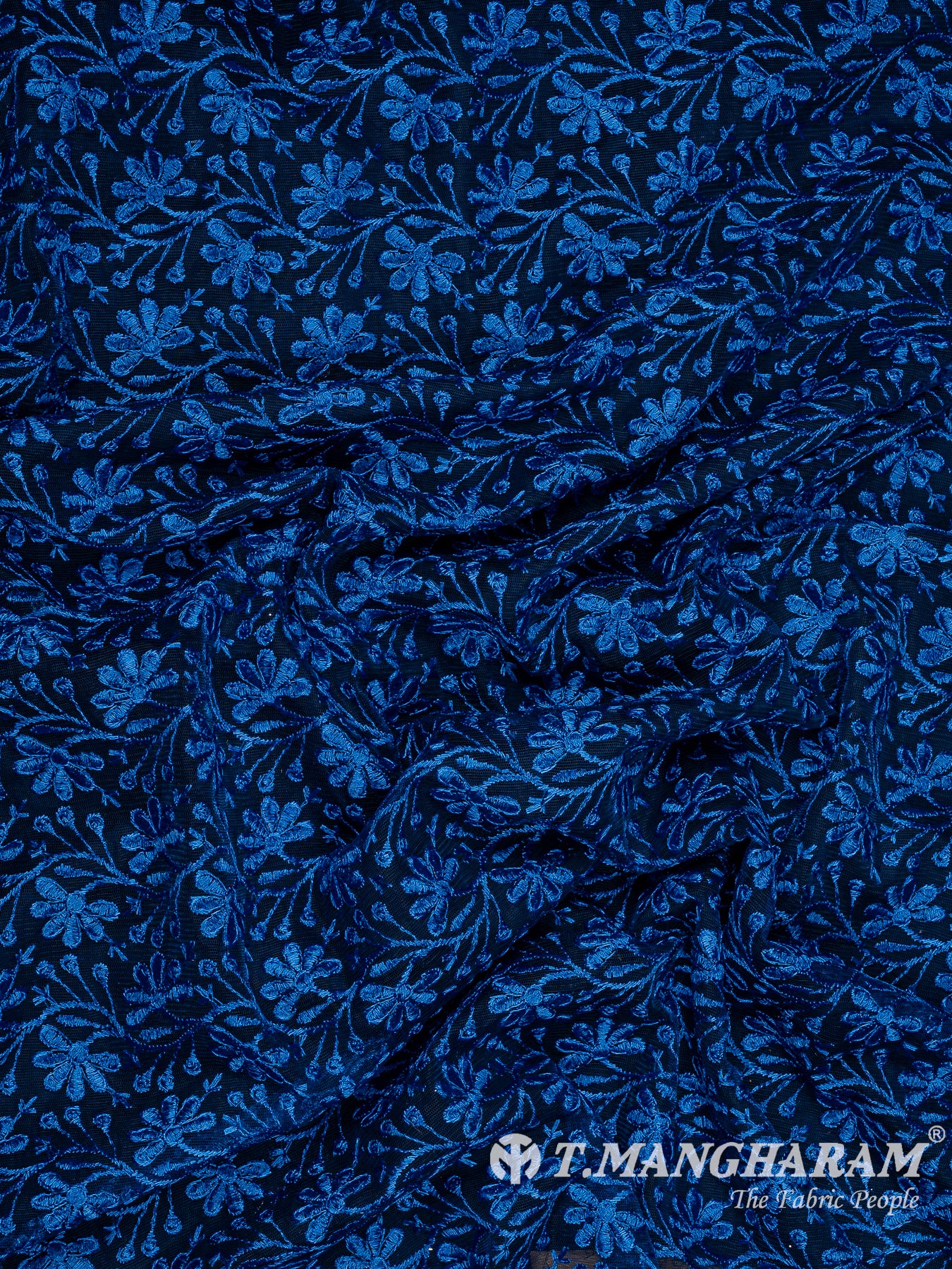 Blue Net Fabric - EB9929